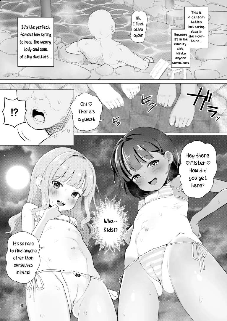 At a Certain Rural Hidden Hot Spring porn comic picture 1