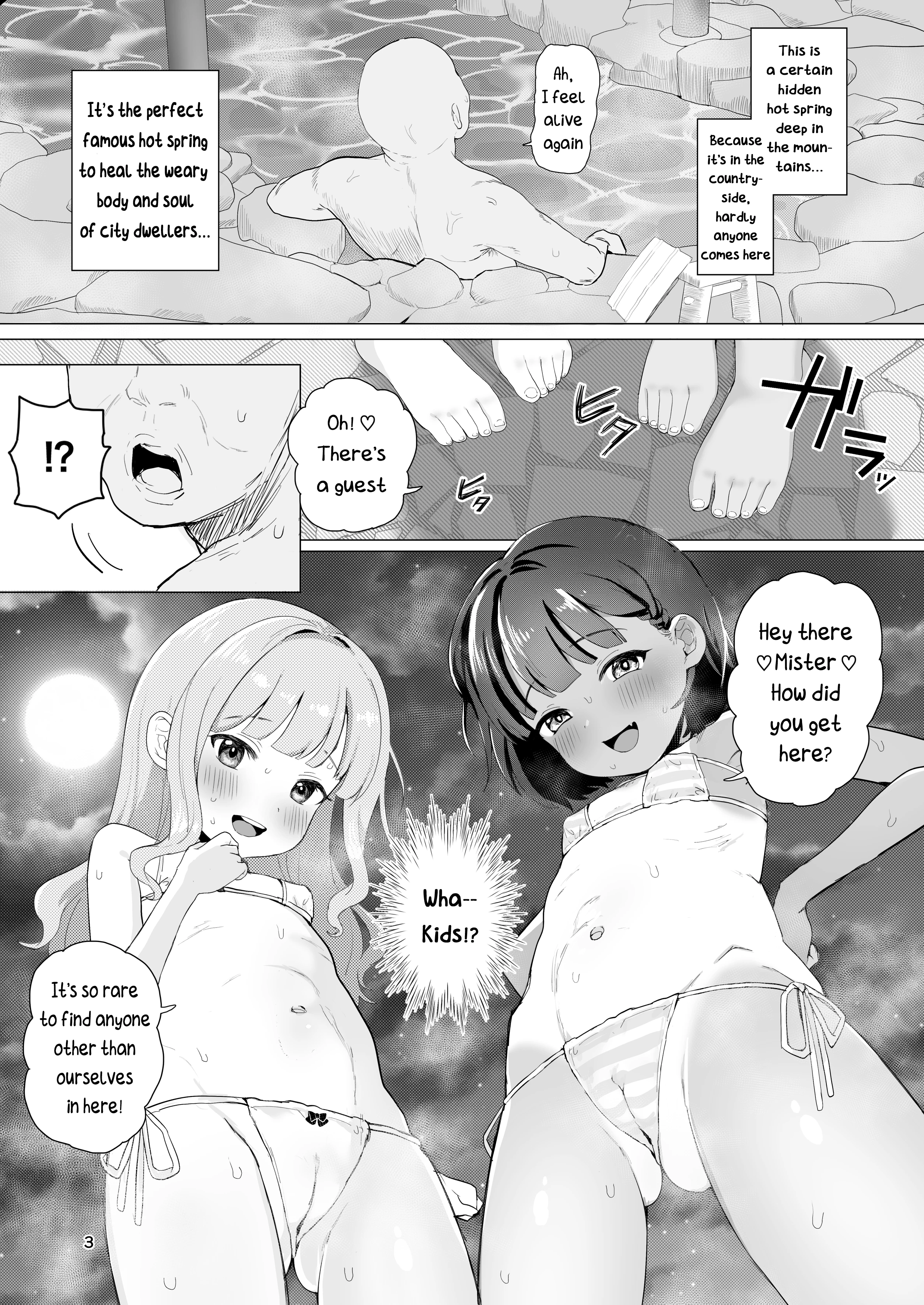At a Certain Rural Hidden Hot Spring porn comic picture 1