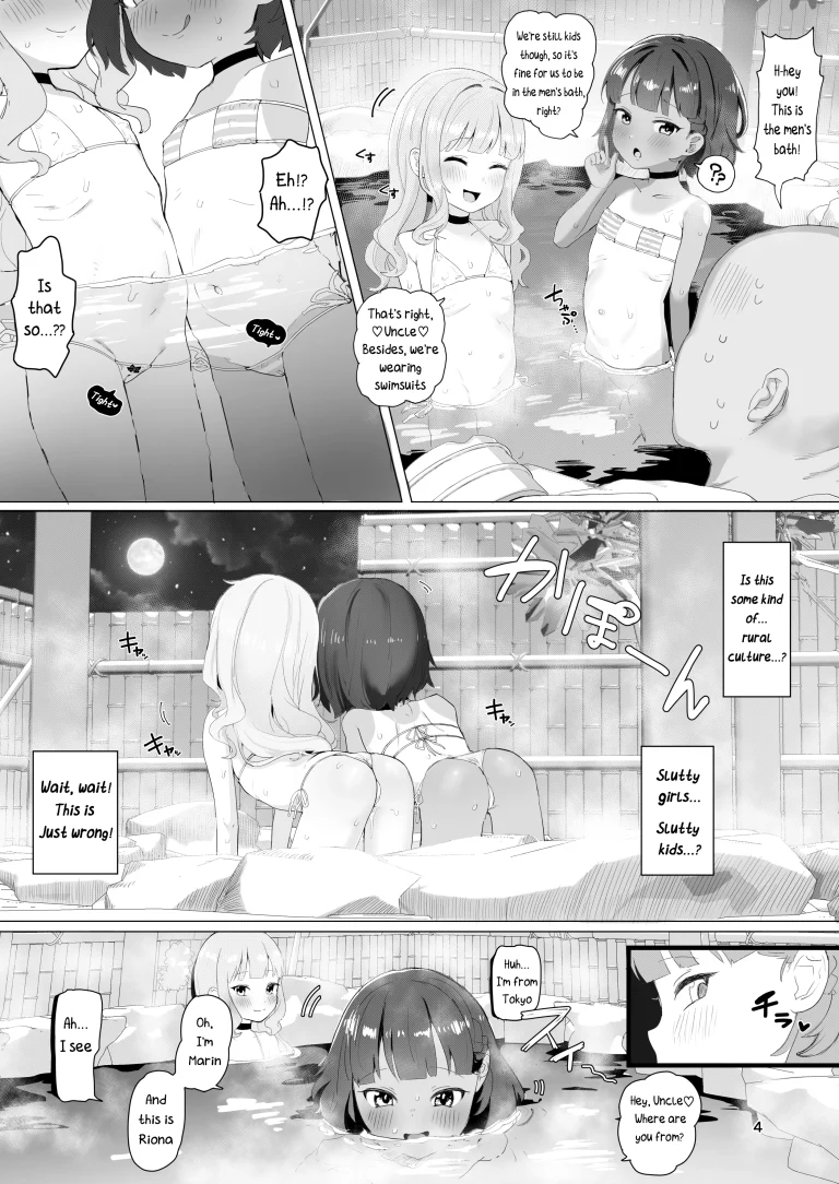 At a Certain Rural Hidden Hot Spring porn comic picture 2