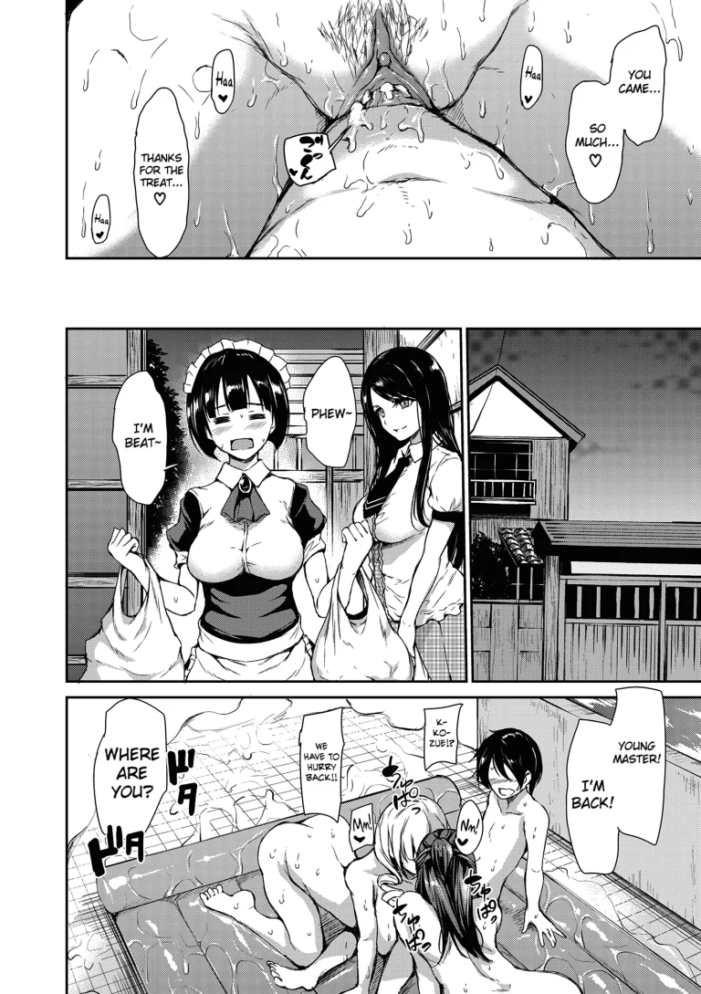 At Home Harem Fudeoro Sisters 2 porn comic picture 36