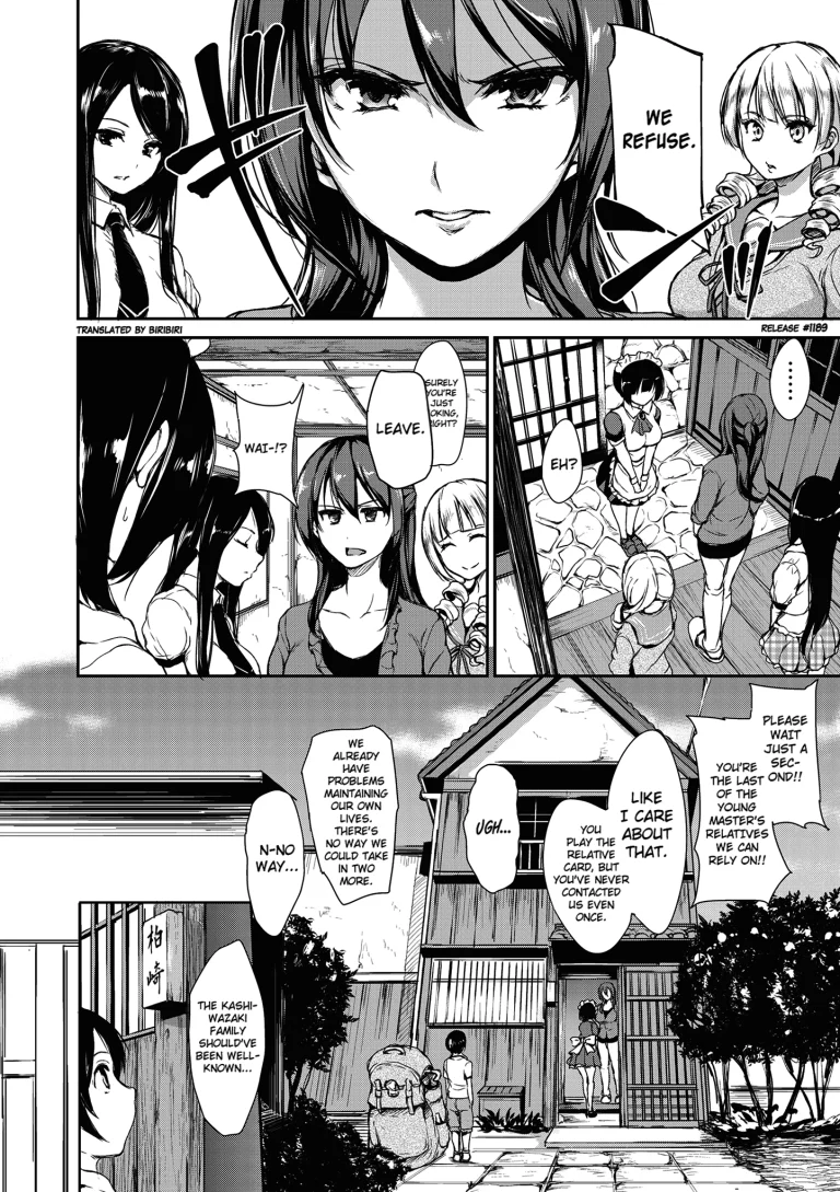 At Home Harem Fudeoro Sisters 2 porn comic picture 4