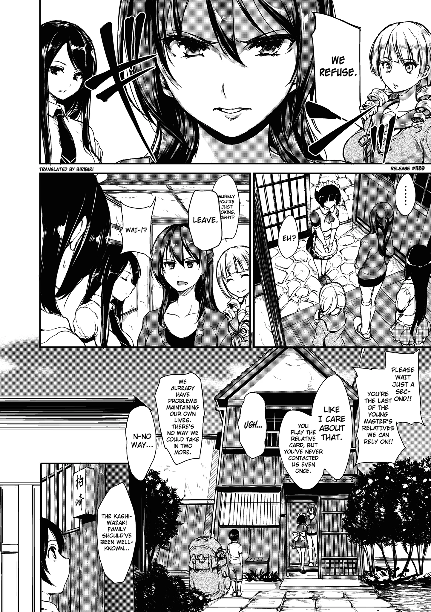 At Home Harem Fudeoro Sisters 2 porn comic picture 4