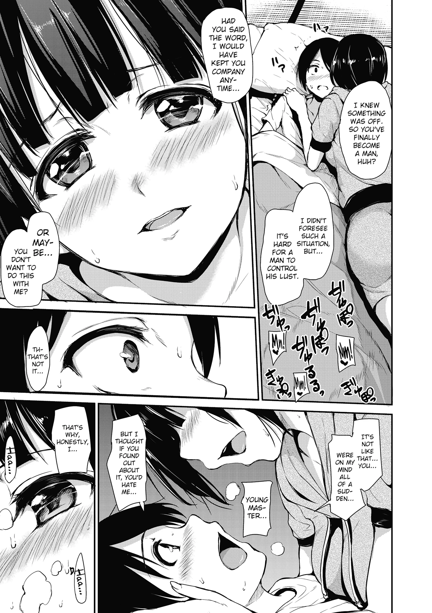 At Home Harem Fudeoro Sisters 3 porn comic picture 19