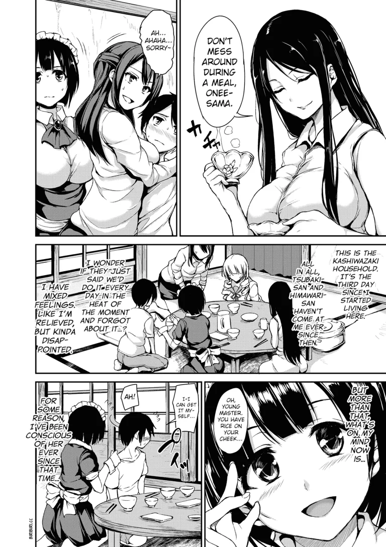 At Home Harem Fudeoro Sisters 3 porn comic picture 2