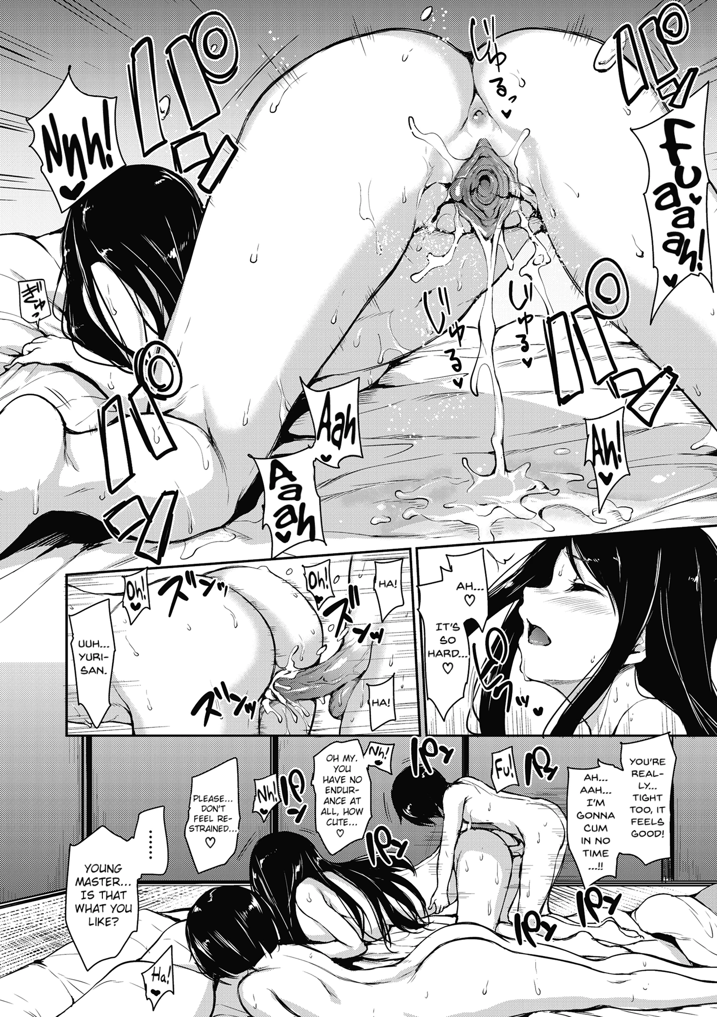 At Home Harem Fudeoro Sisters 3 porn comic picture 30