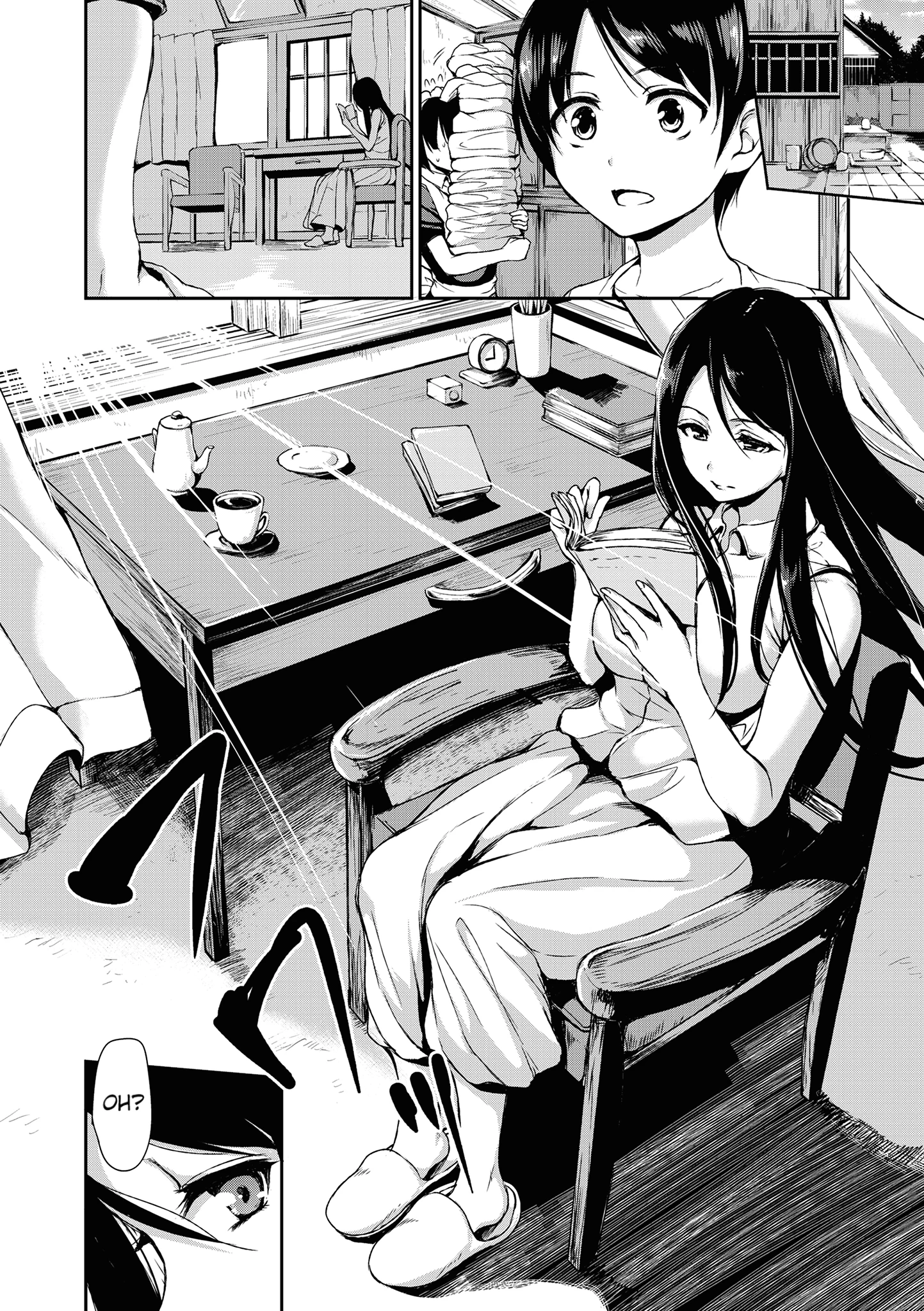 At Home Harem Fudeoro Sisters 3 porn comic picture 4