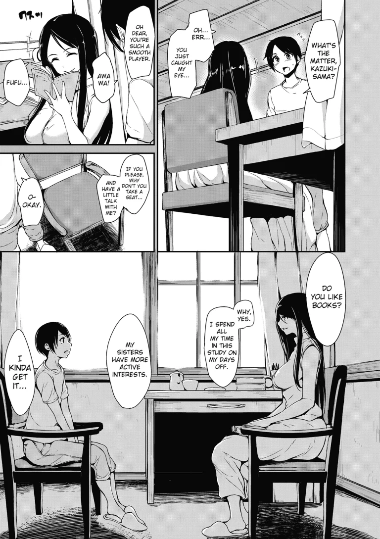 At Home Harem Fudeoro Sisters 3 porn comic picture 5