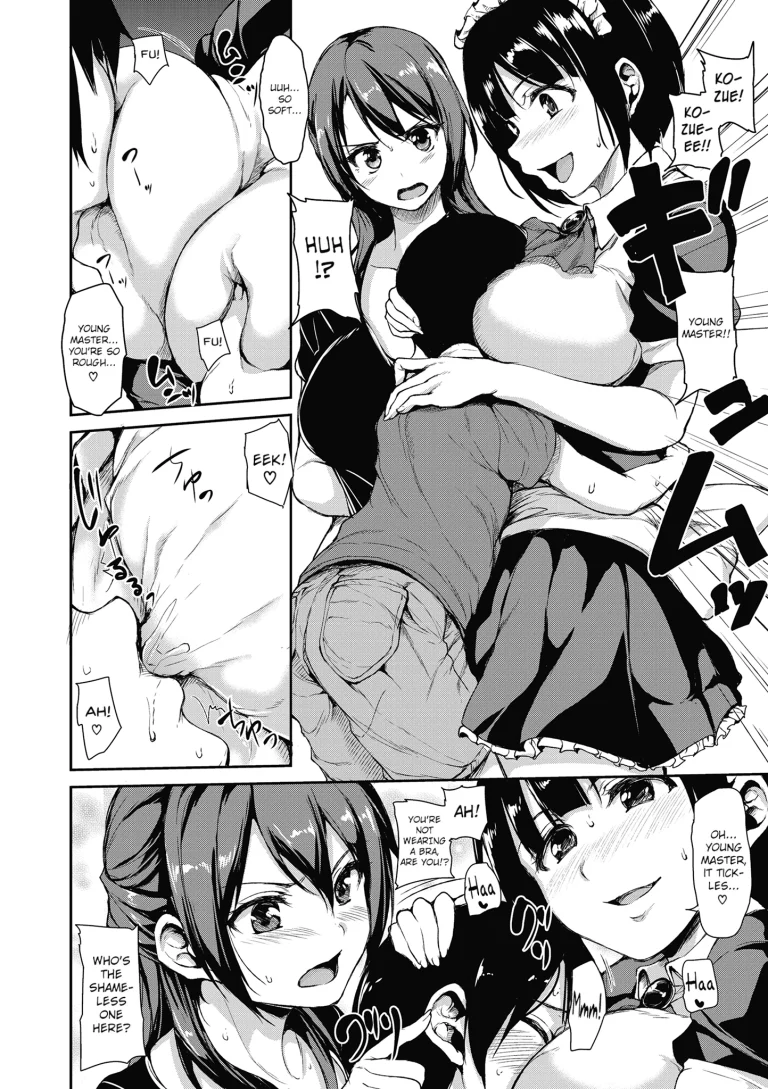 At Home Harem Fudeoro Sisters 4 porn comic picture 6