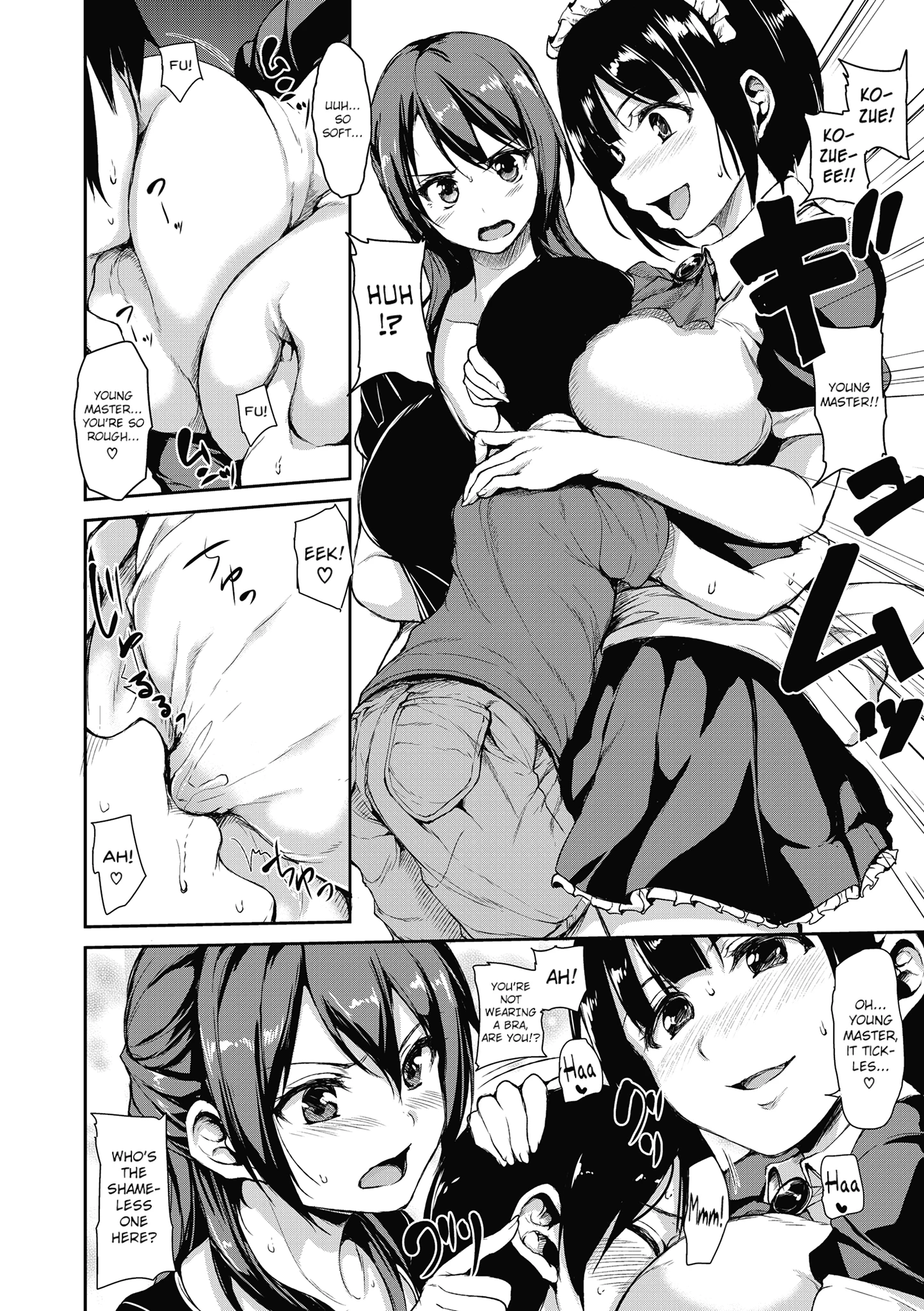 At Home Harem Fudeoro Sisters 4 porn comic picture 6