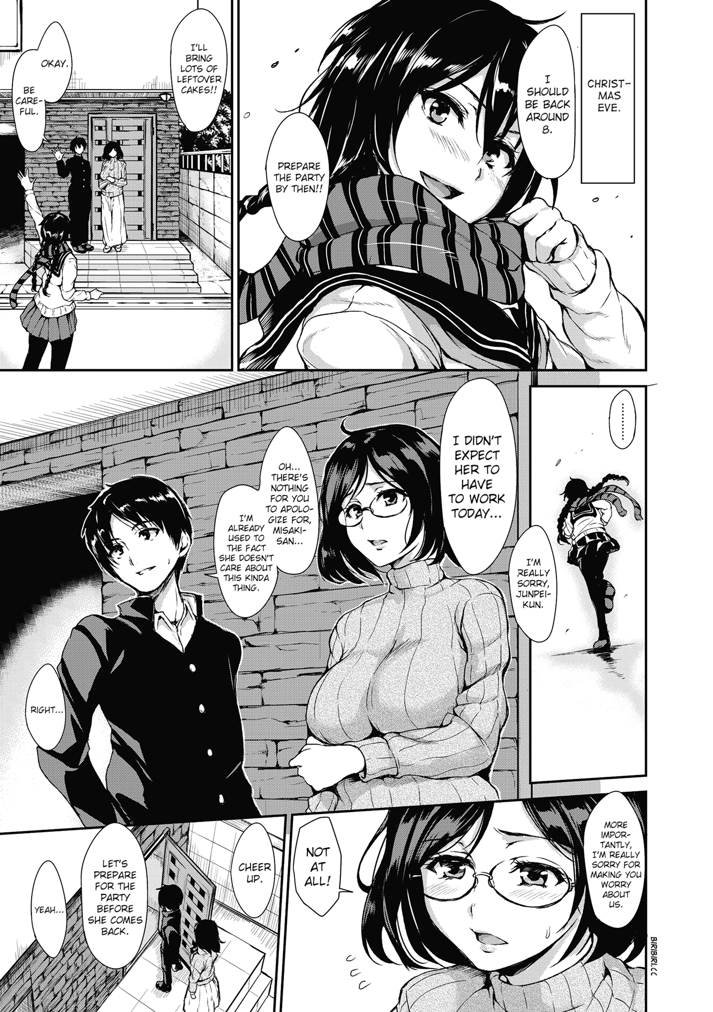 At Home Harem Fudeoro Sisters 5 porn comic picture 3