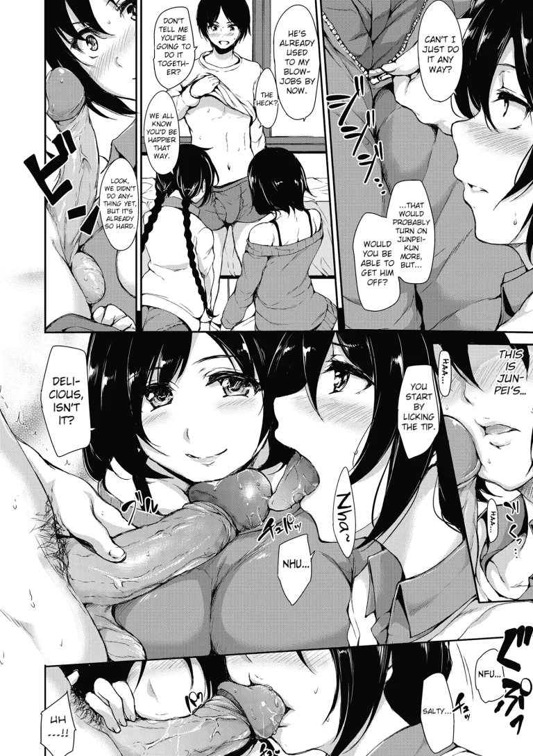 At Home Harem Fudeoro Sisters 6 porn comic picture 18