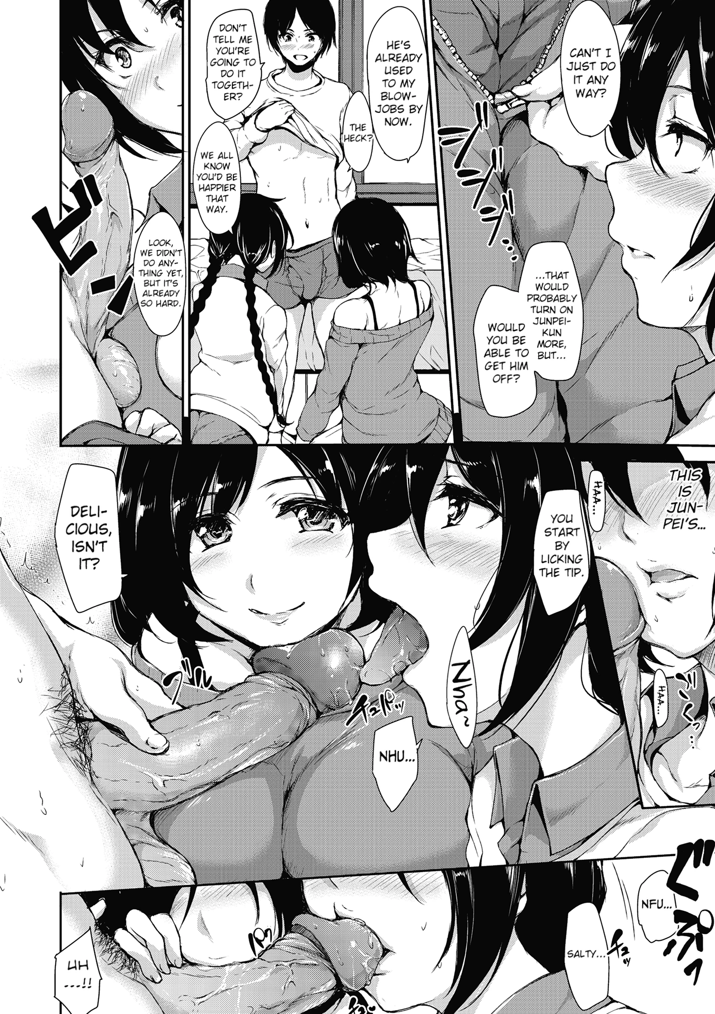 At Home Harem Fudeoro Sisters 6 porn comic picture 18