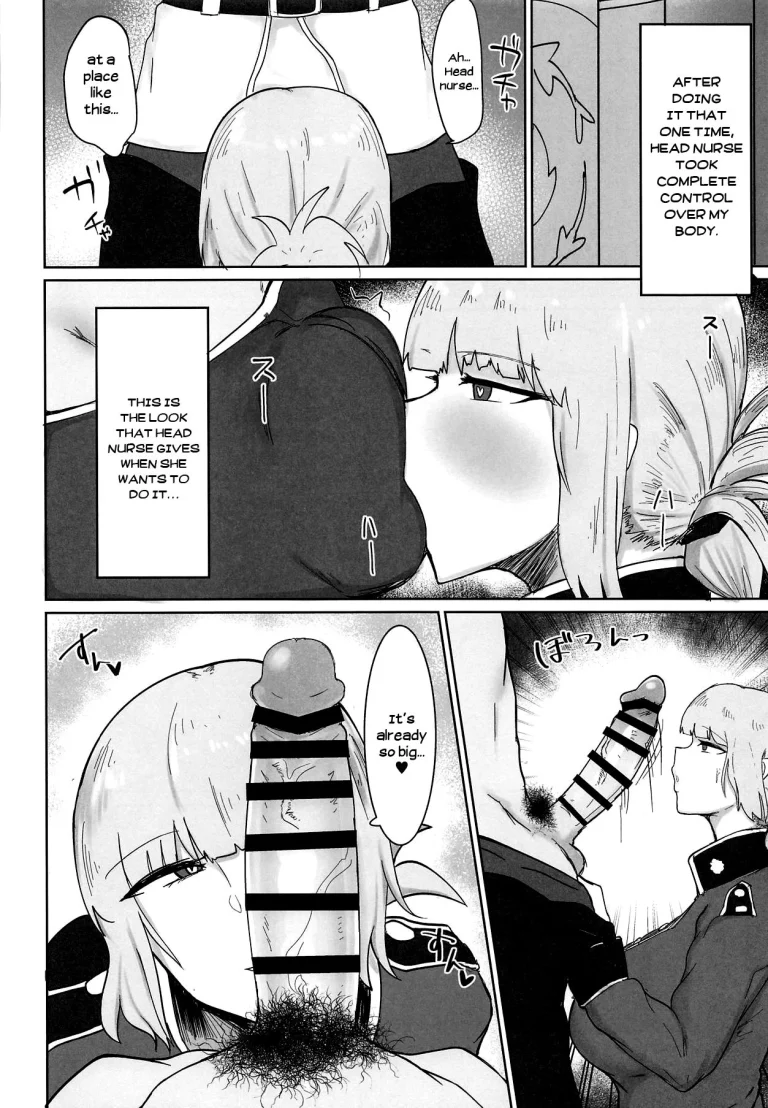 At the Mercy of the Head Nurse porn comic picture 4
