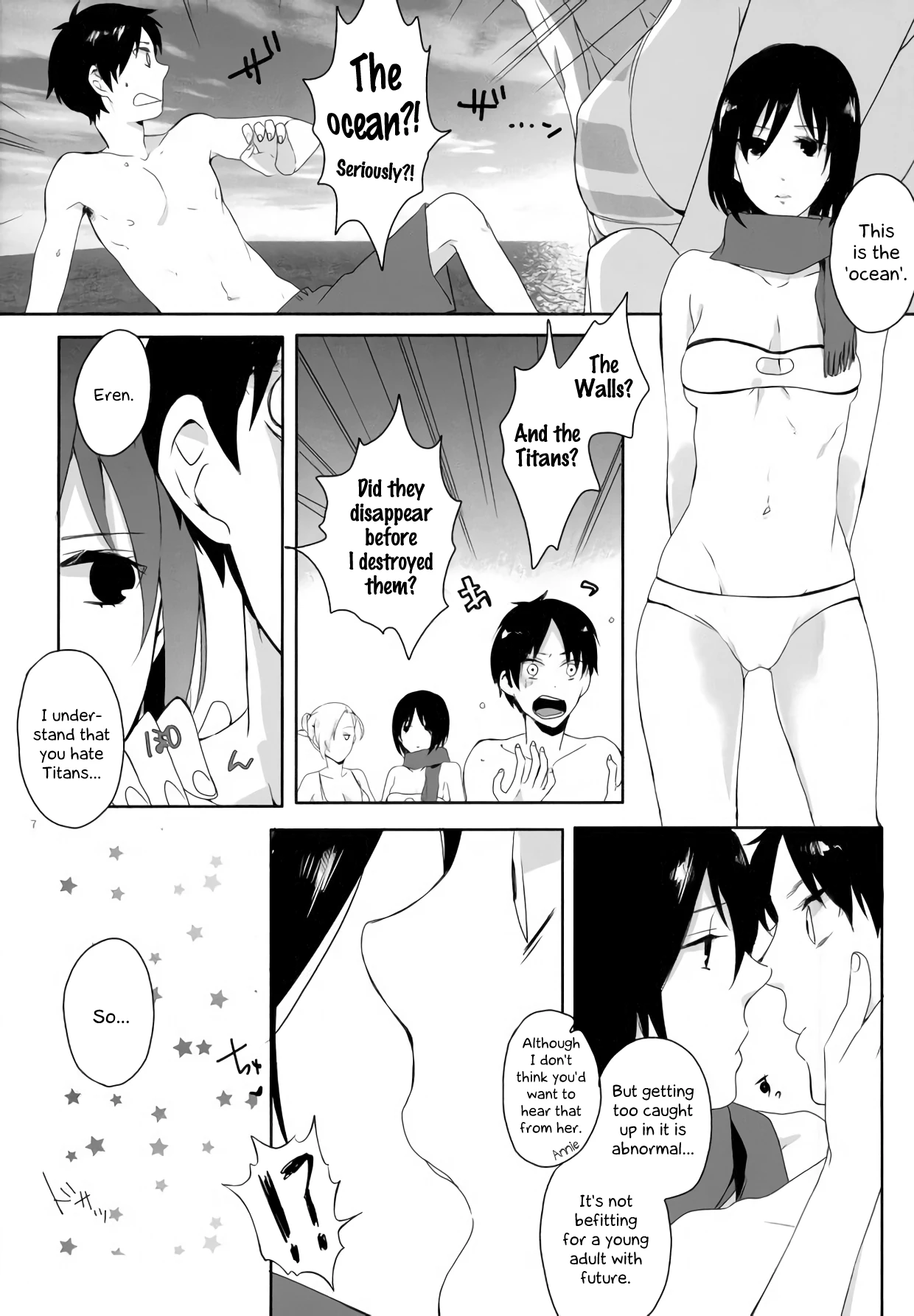 ATTACK ON GIRLS porn comic picture 4