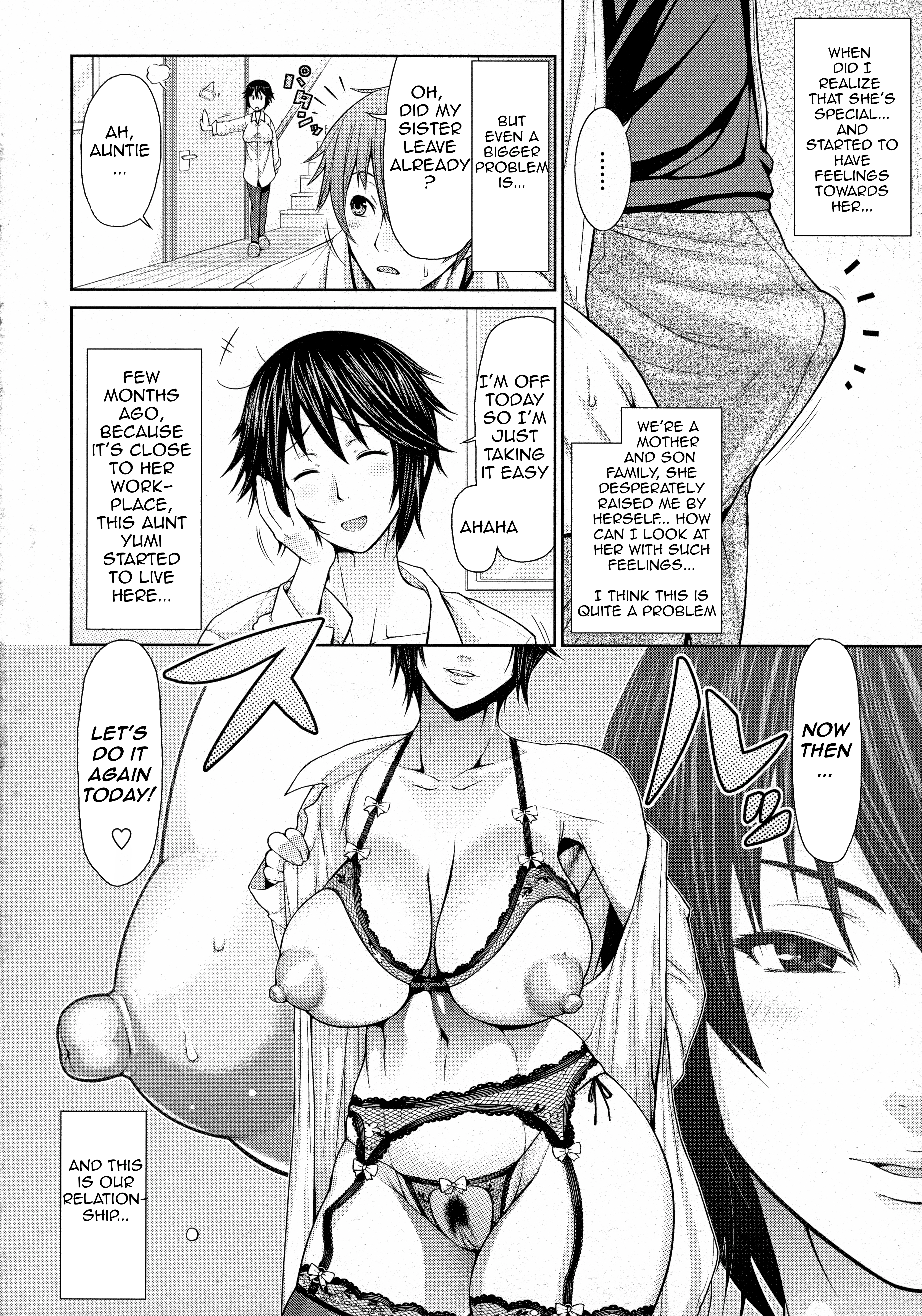 Aunt and Graceful Mother porn comic picture 2