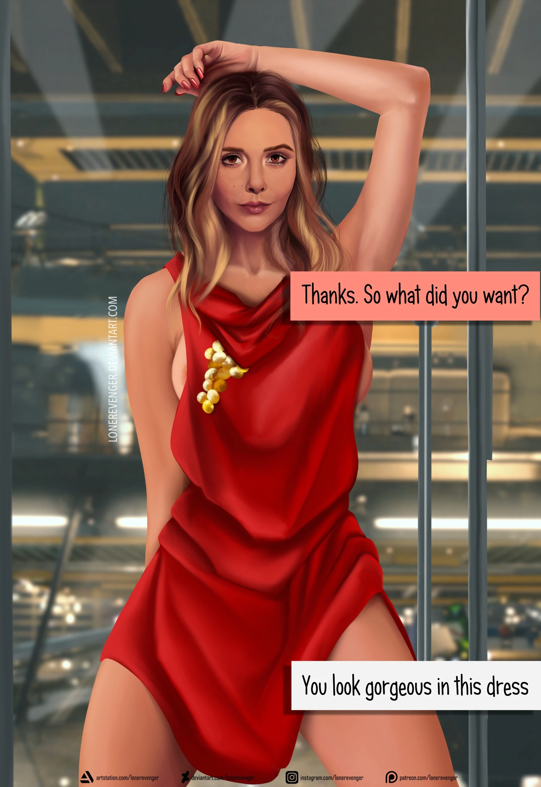 Avengers: Scarlet witch porn comic picture 3