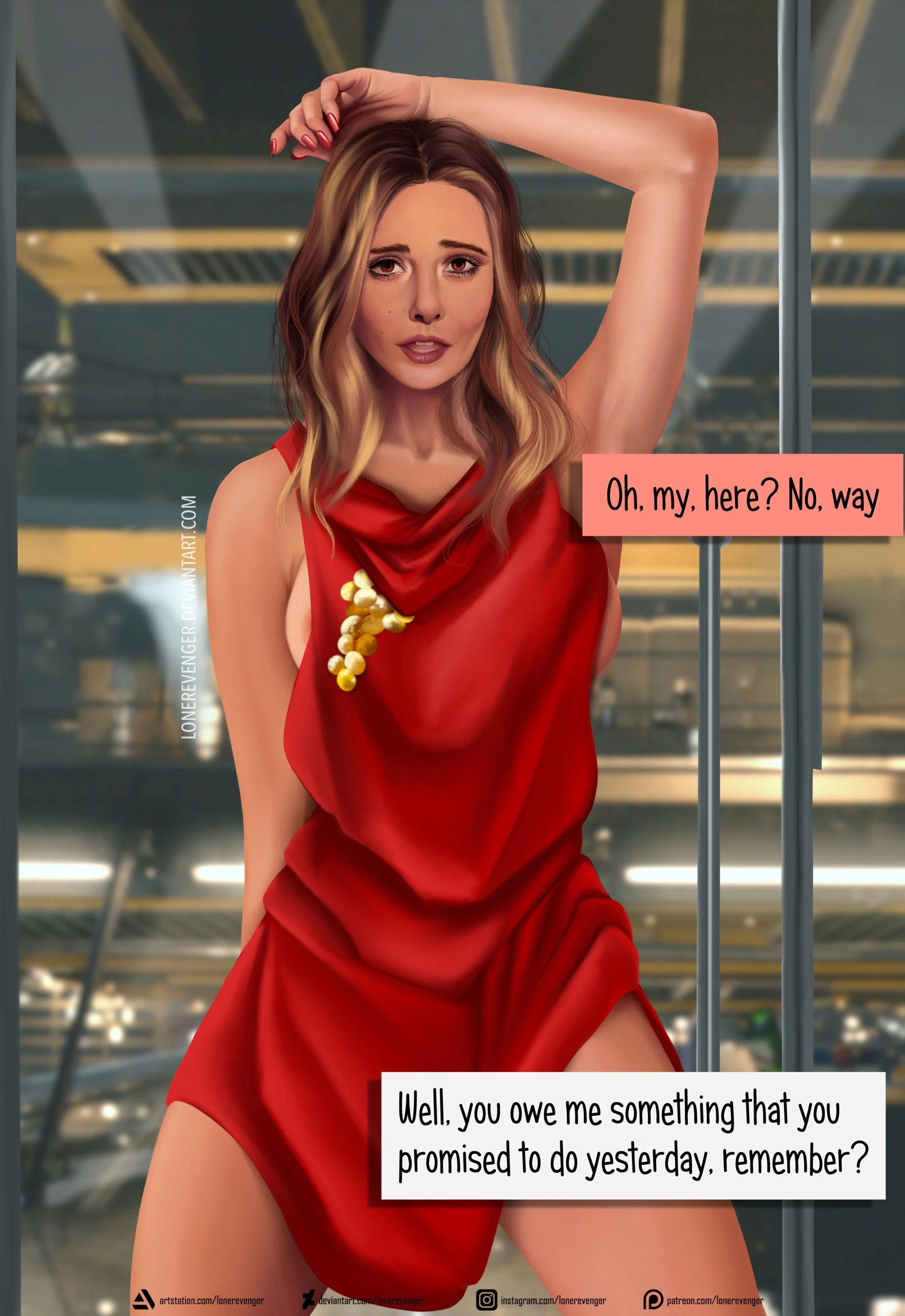 Avengers: Scarlet witch porn comic picture 4