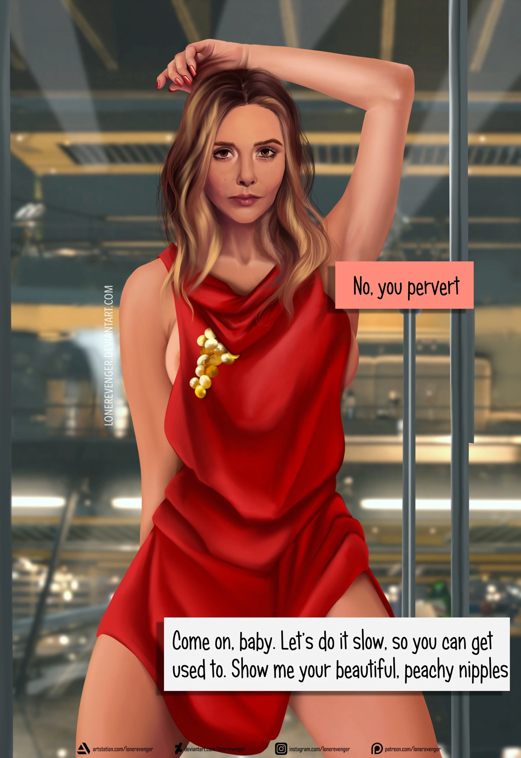Avengers: Scarlet witch porn comic picture 5