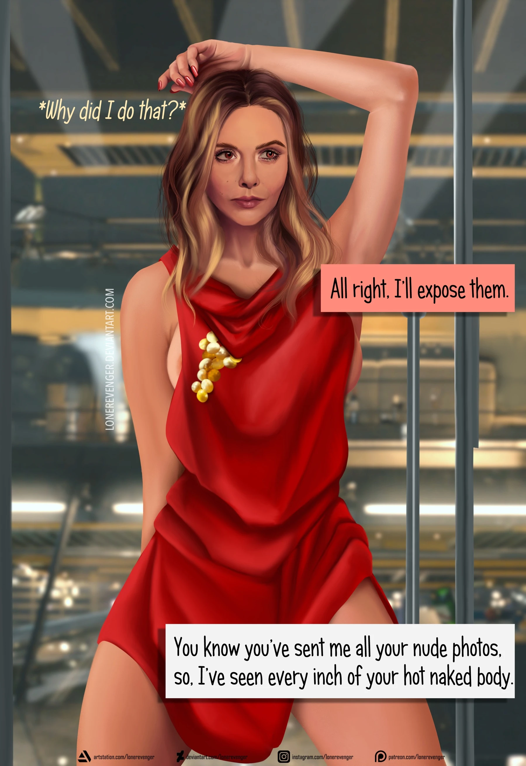 Avengers: Scarlet witch porn comic picture 6