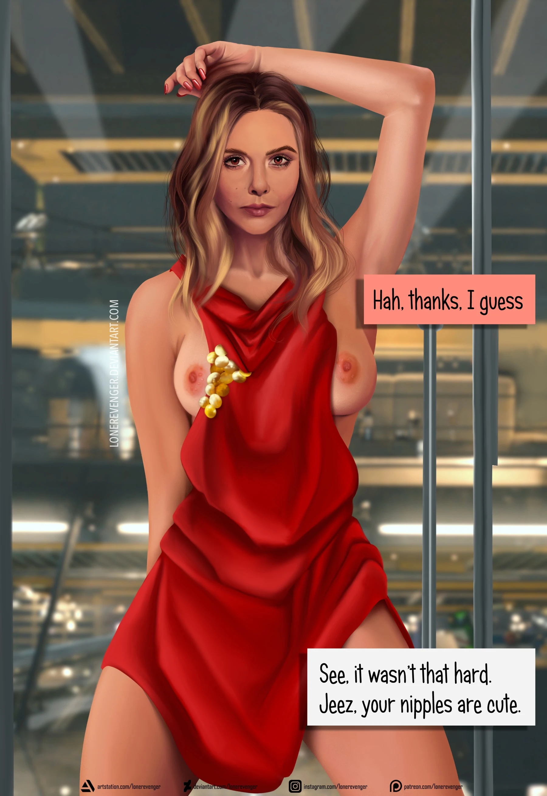 Avengers: Scarlet witch porn comic picture 7