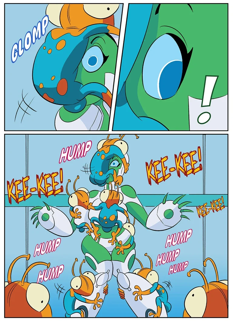 Aya - Intergalactic Trouble porn comic picture 5