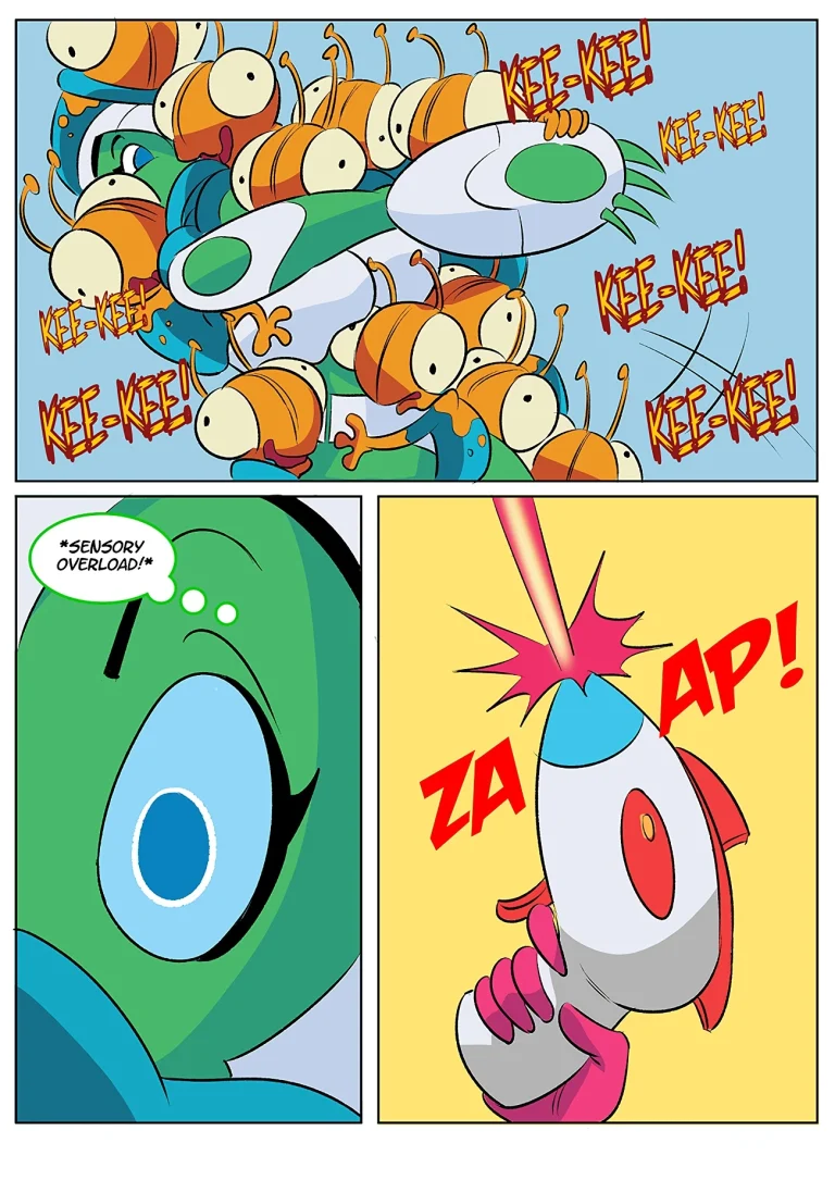 Aya - Intergalactic Trouble porn comic picture 9