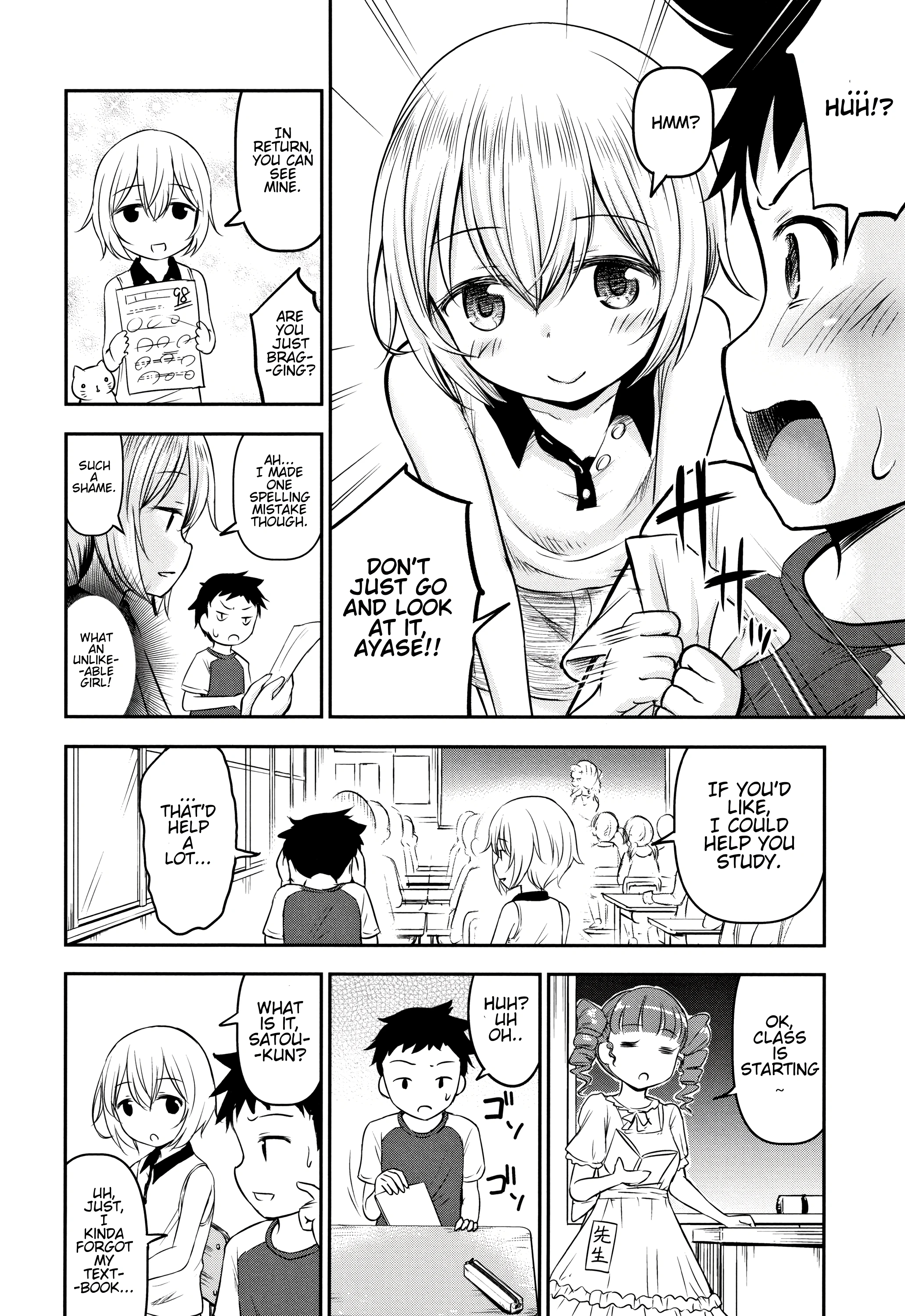 Ayase-san wa Ecchi ni Karakau porn comic picture 4