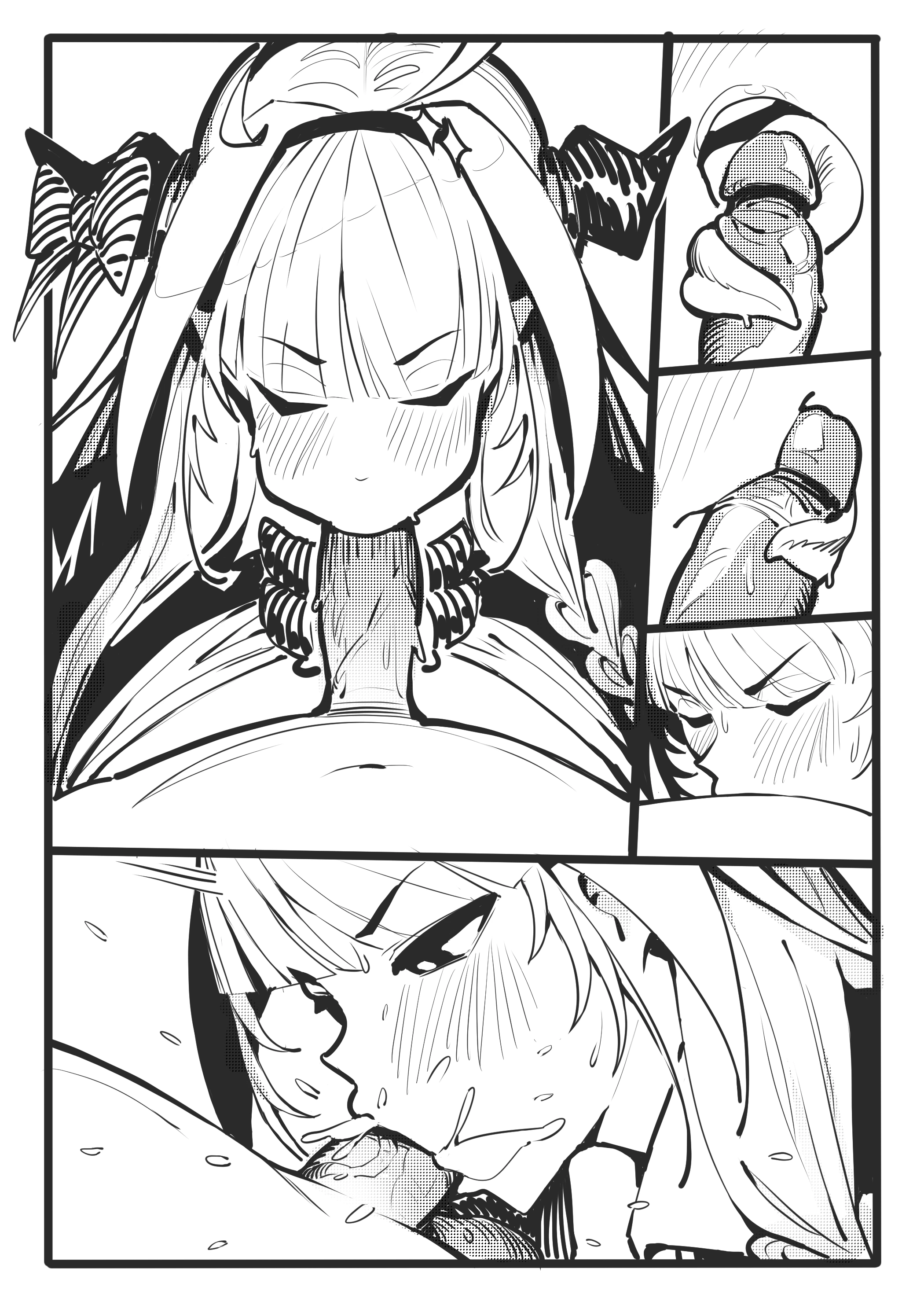 B-Job porn comic picture 4