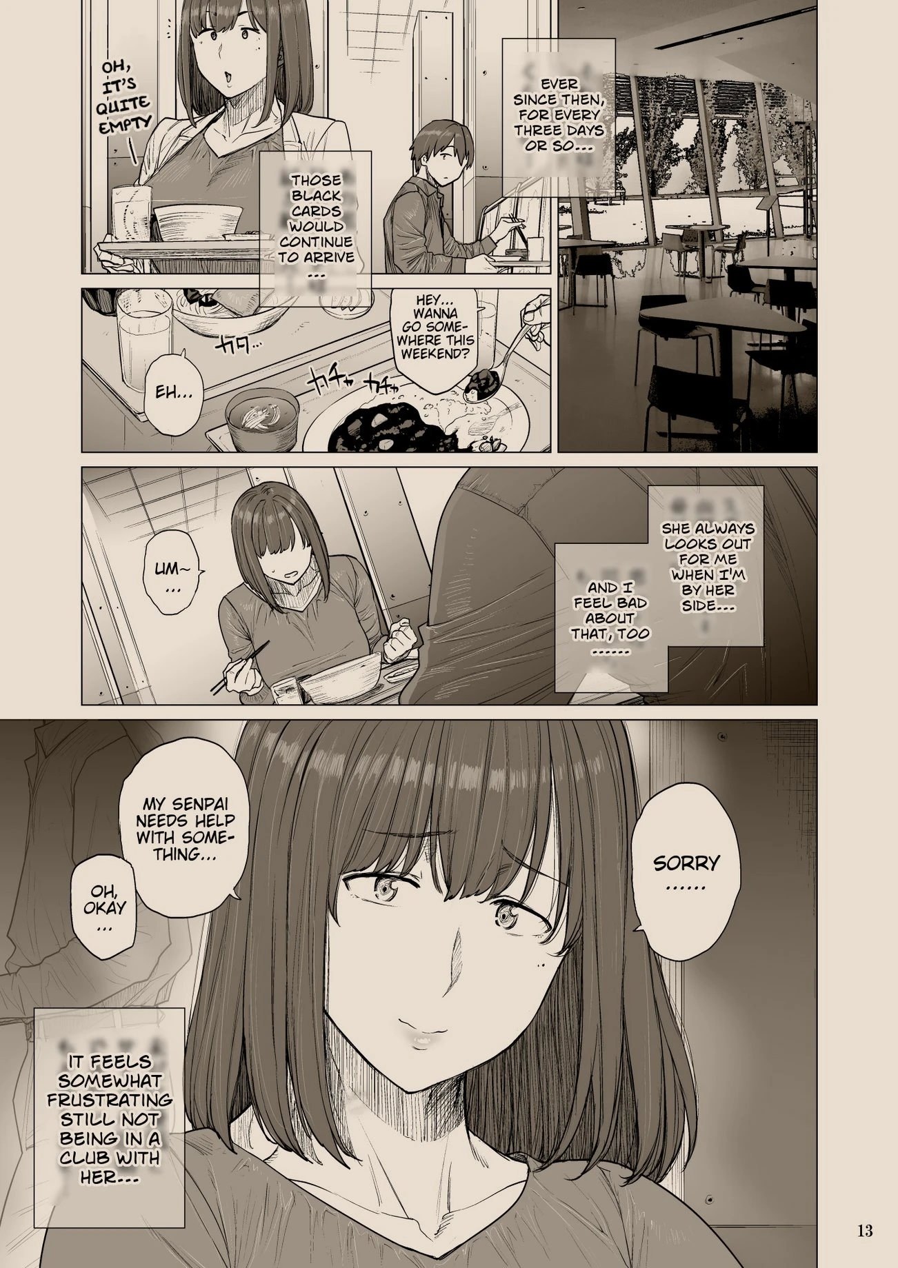B.S.S.² -Boku ga Saki ni Suki datta no ni Bijin de Kashiko na Osananajimi ga Senpai no Circle no Tetsudai de Suki Houdai Sareteita Hanashi- porn comic picture 12