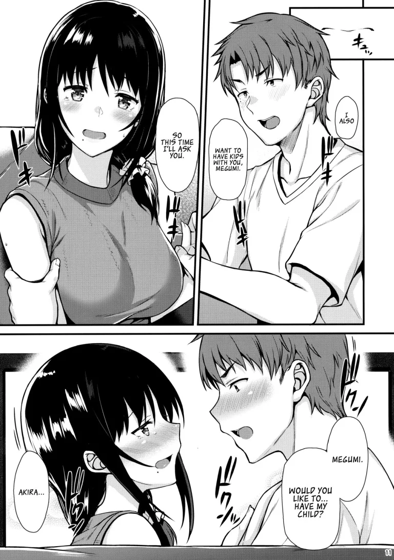 Baby making sex with Megumi porn comic picture 10