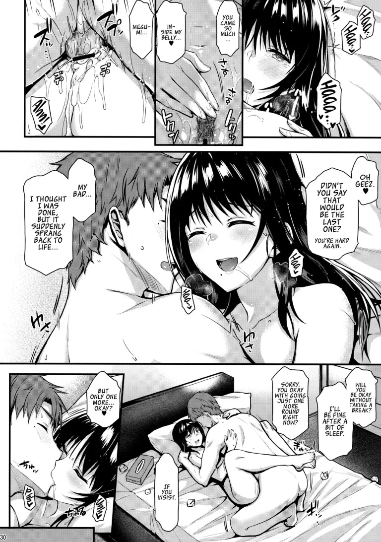Baby making sex with Megumi porn comic picture 29