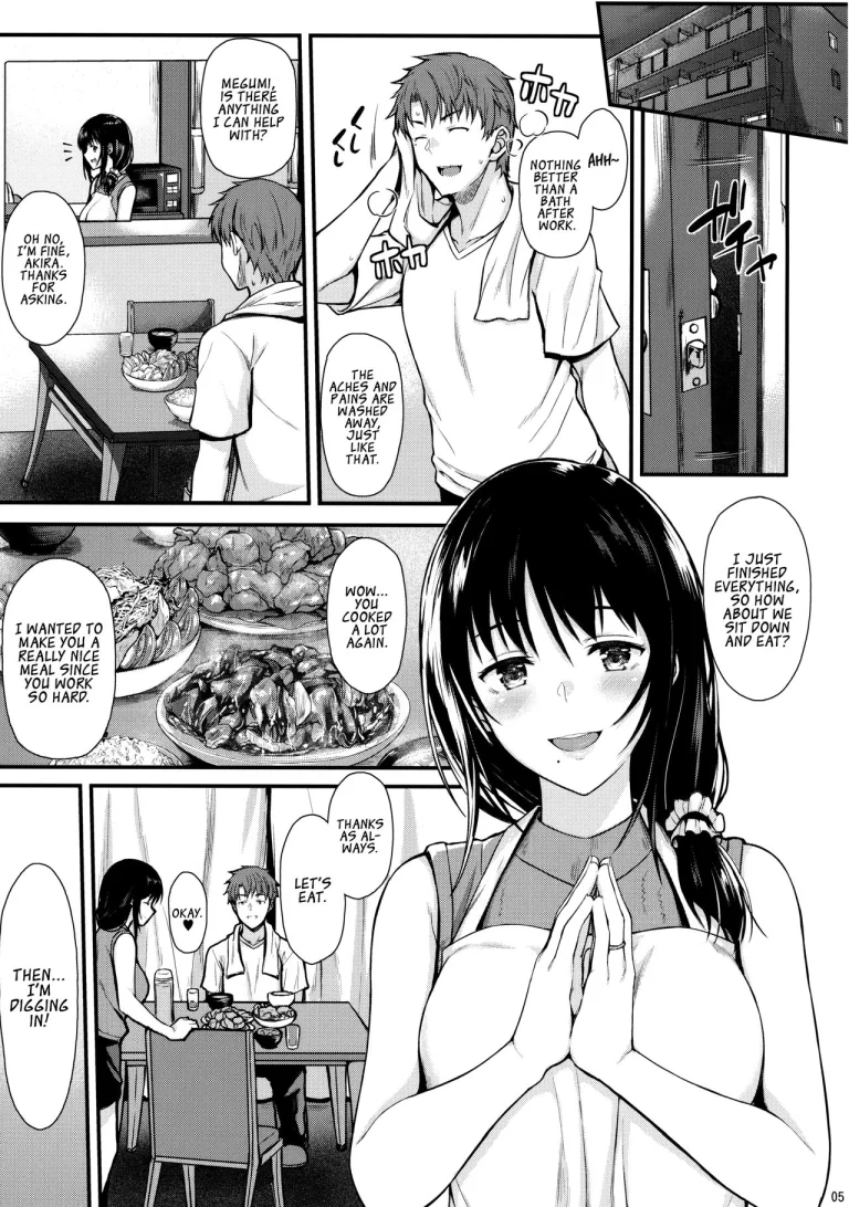 Baby making sex with Megumi porn comic picture 4
