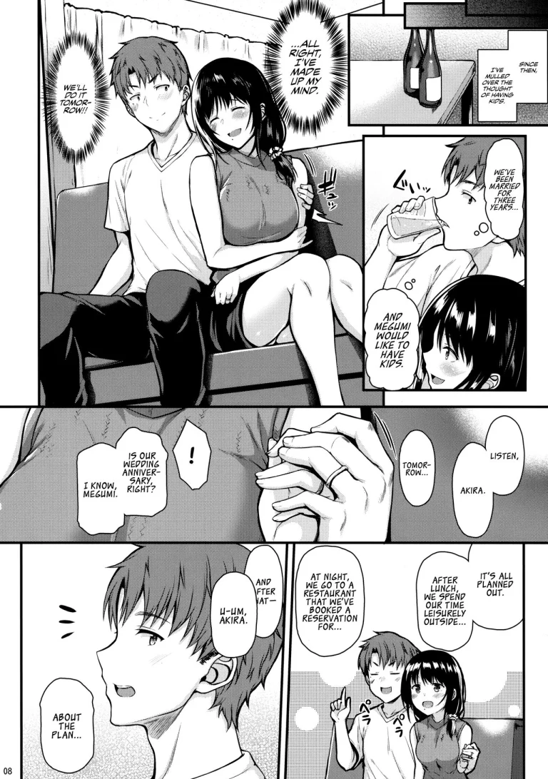 Baby making sex with Megumi porn comic picture 7
