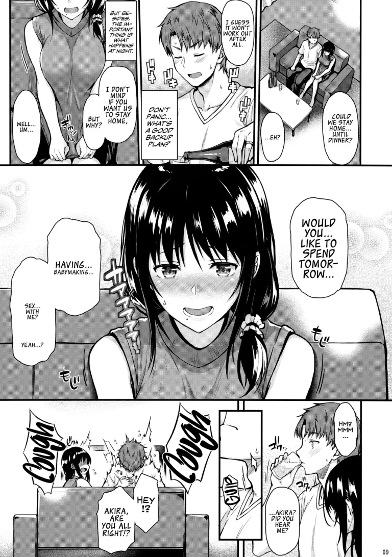 Baby making sex with Megumi porn comic picture 8