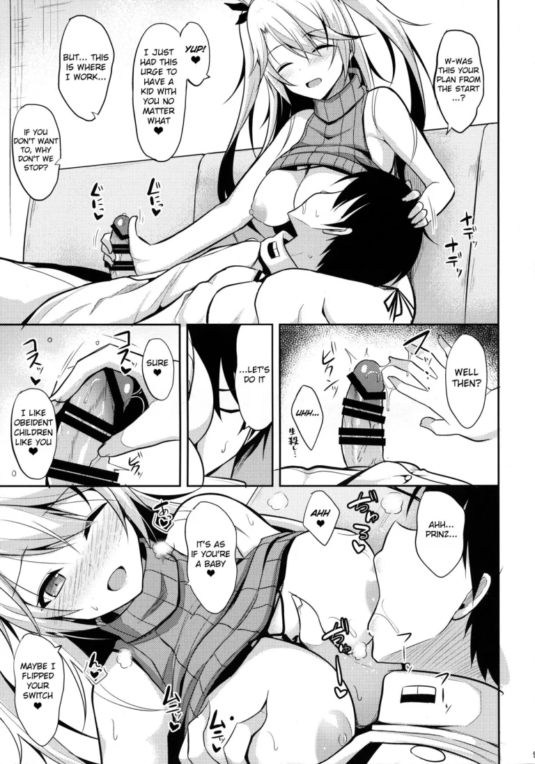 Baby making with Prinz porn comic picture 8