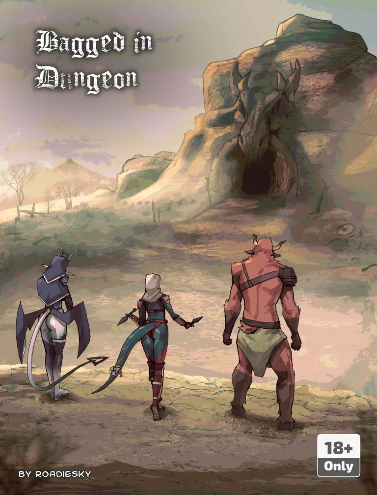Bagged in Dungeon porn comic picture 1