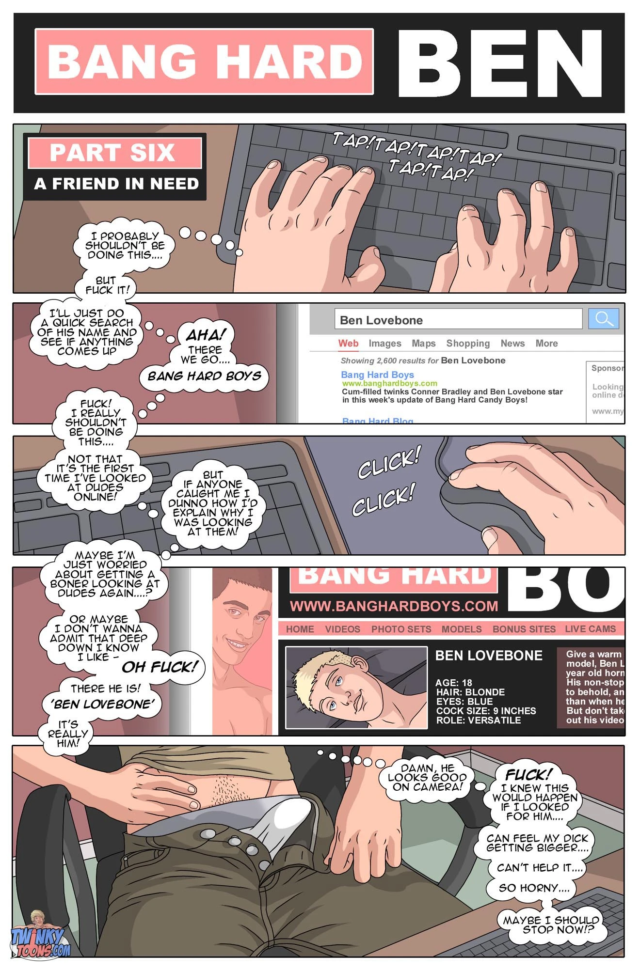 Bang Hard Ben - Parts 6-10 porn comic picture 1