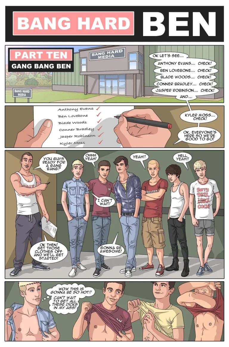 Bang Hard Ben - Parts 6-10 porn comic picture 25