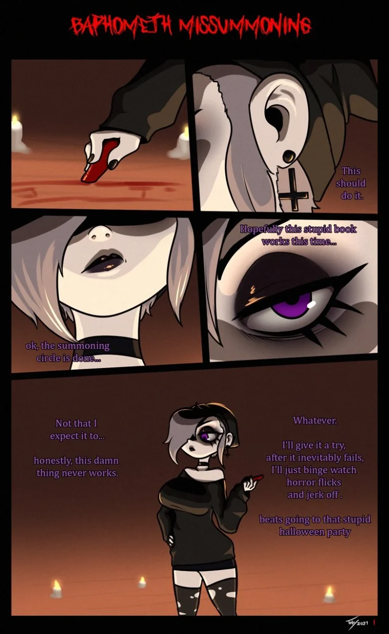 Baphometh Missummoning porn comic picture 1
