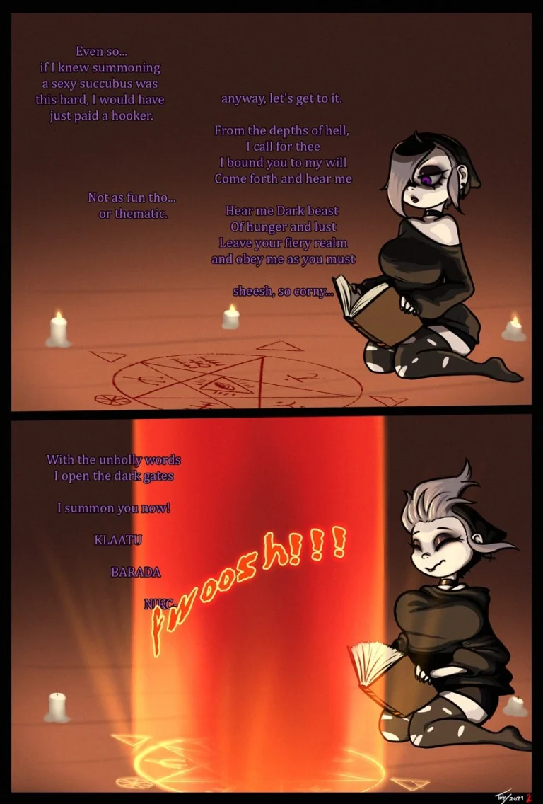 Baphometh Missummoning porn comic picture 2