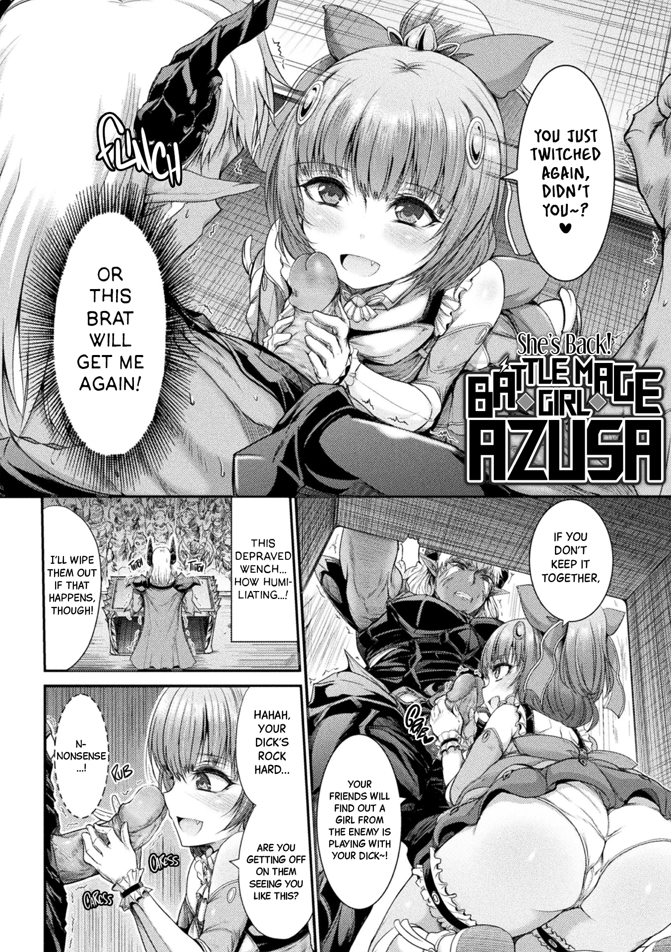 Battle Mage Girl Azusa 2 porn comic picture 2