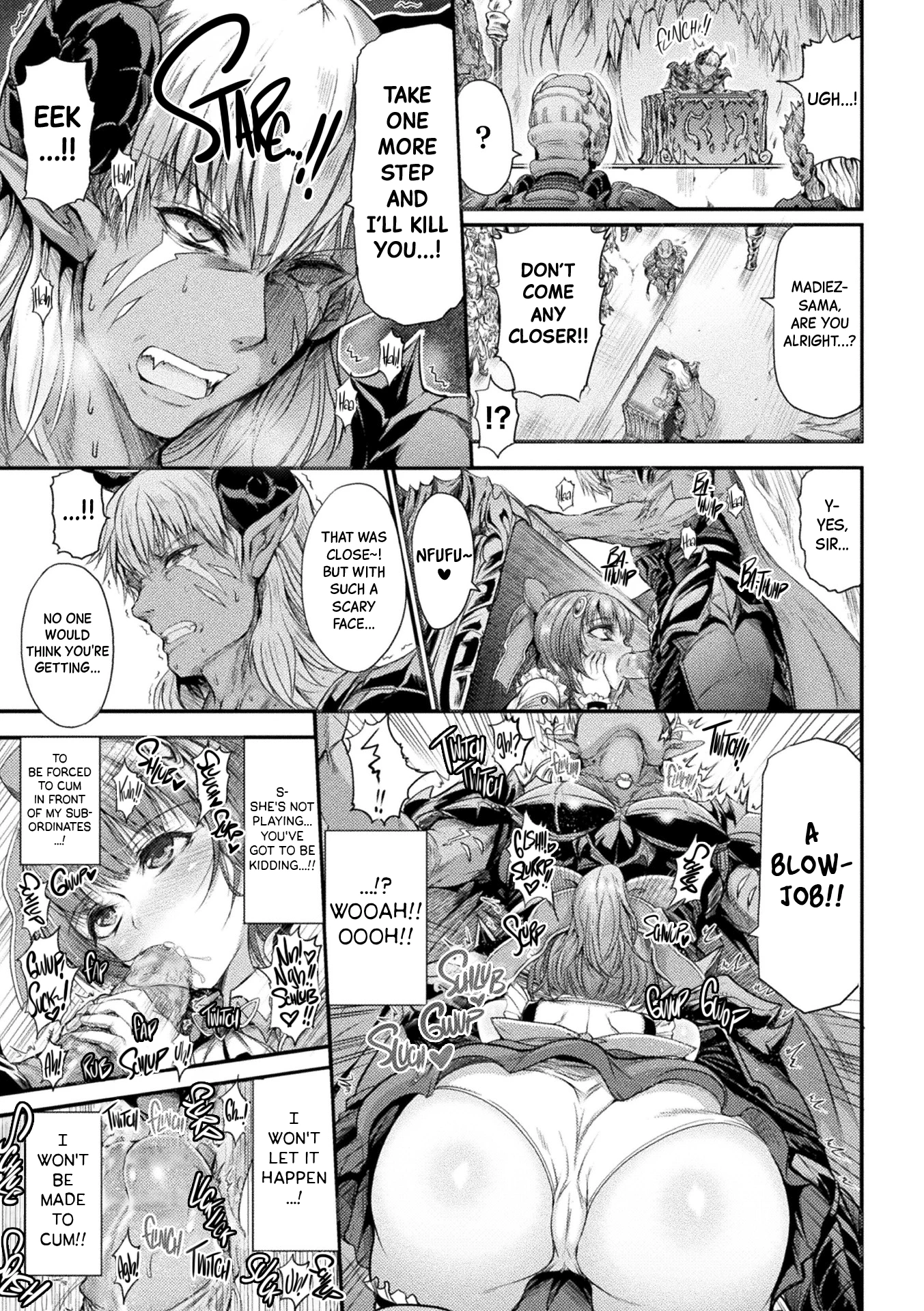 Battle Mage Girl Azusa 2 porn comic picture 5