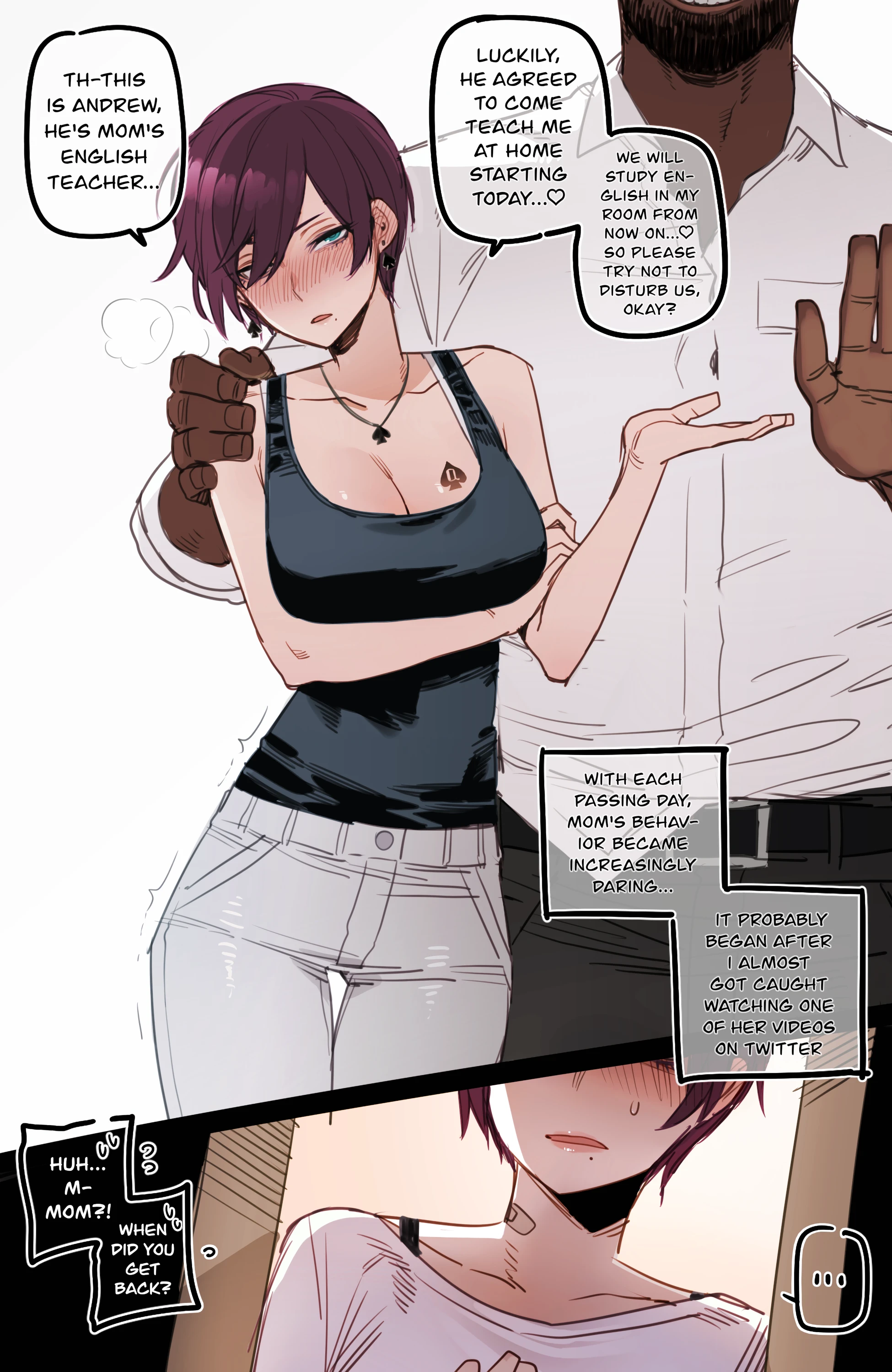 BBC Slutty Mother porn comic picture 6