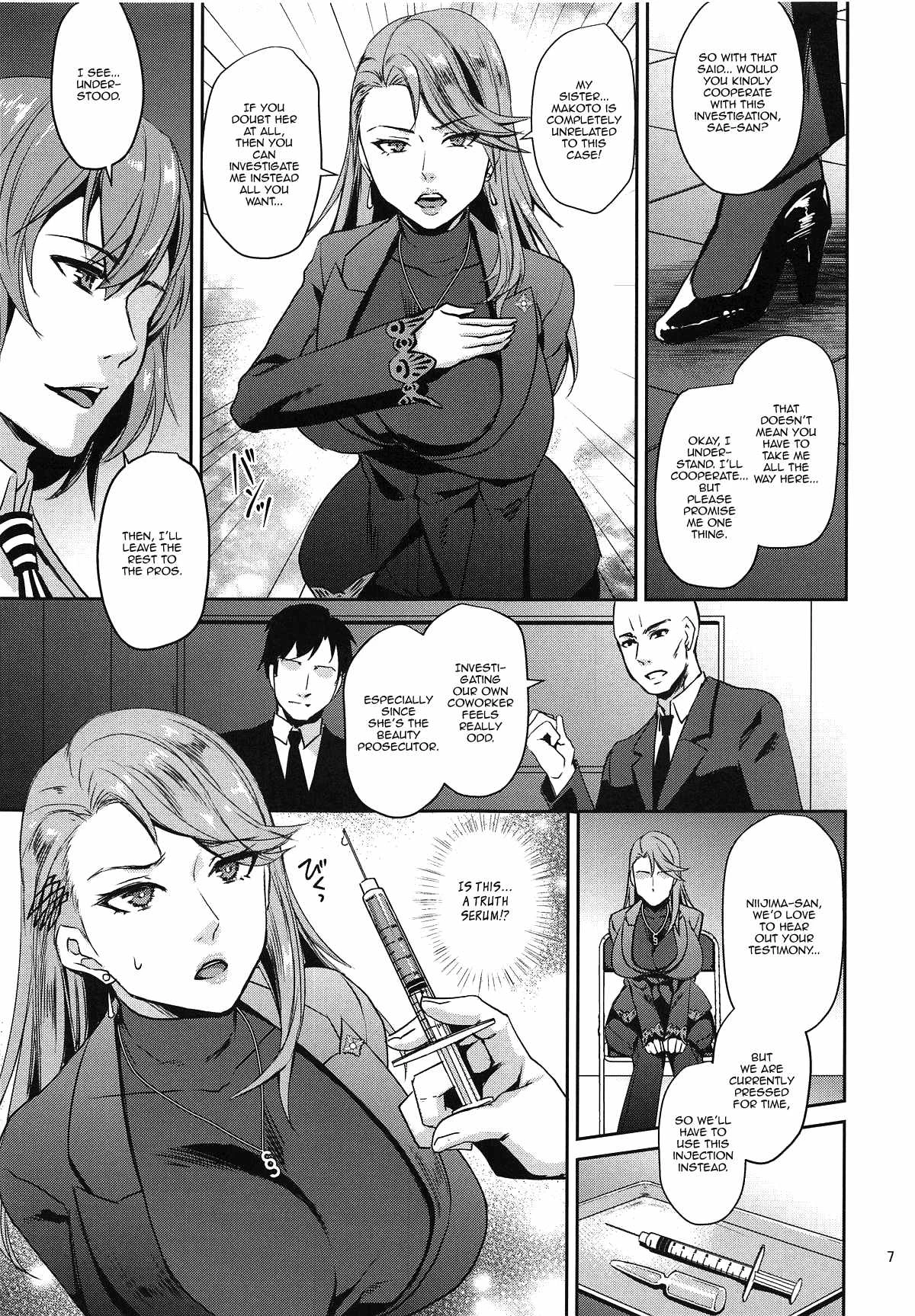 Beautiful Prosecutor's Framing and Rape Investigation porn comic picture 6
