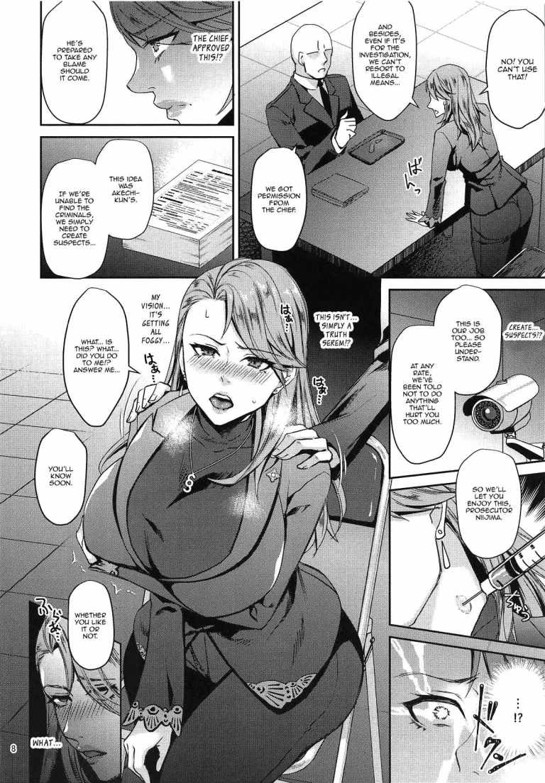 Beautiful Prosecutor's Framing and Rape Investigation porn comic picture 7