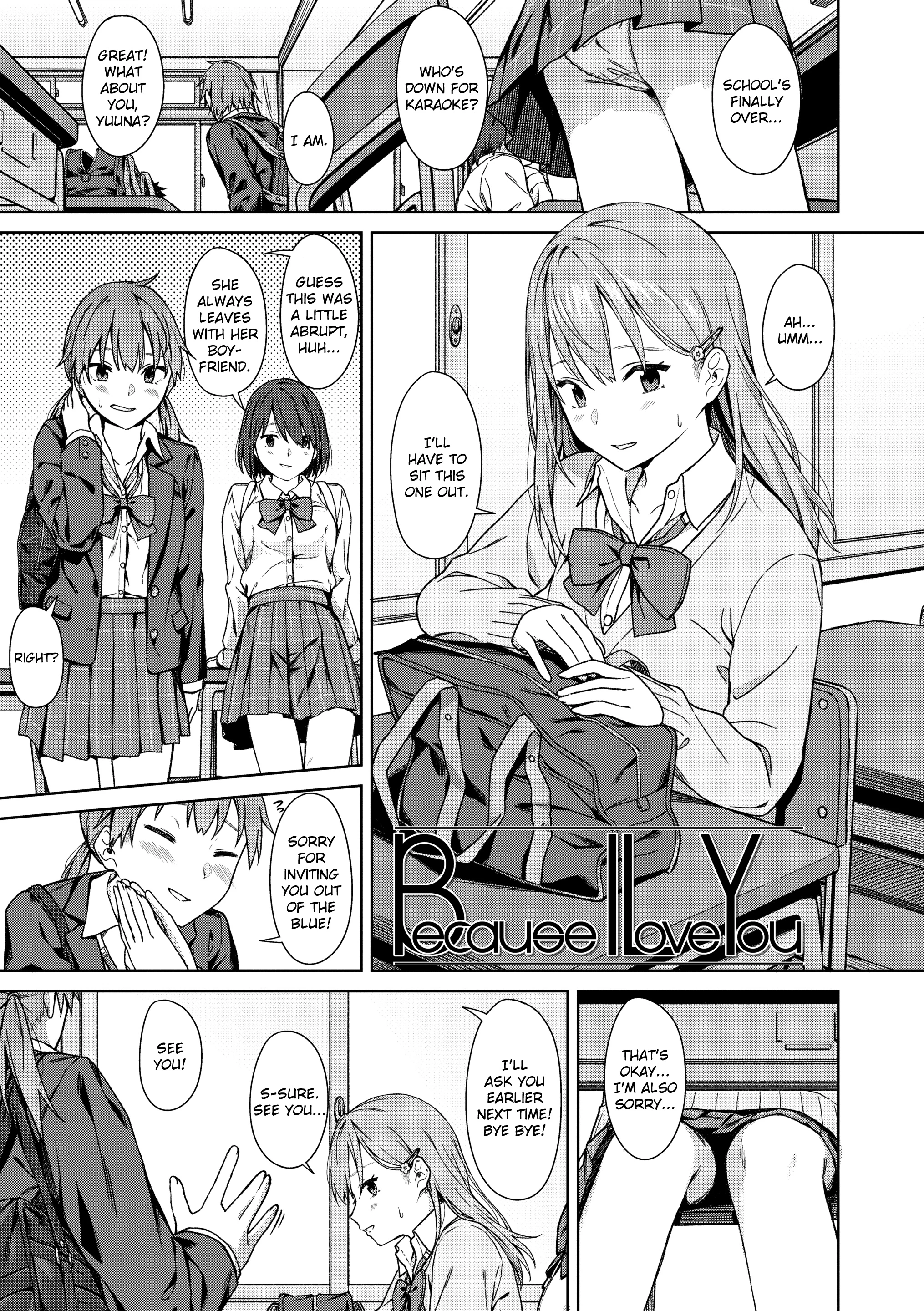Because I Love You porn comic picture 1