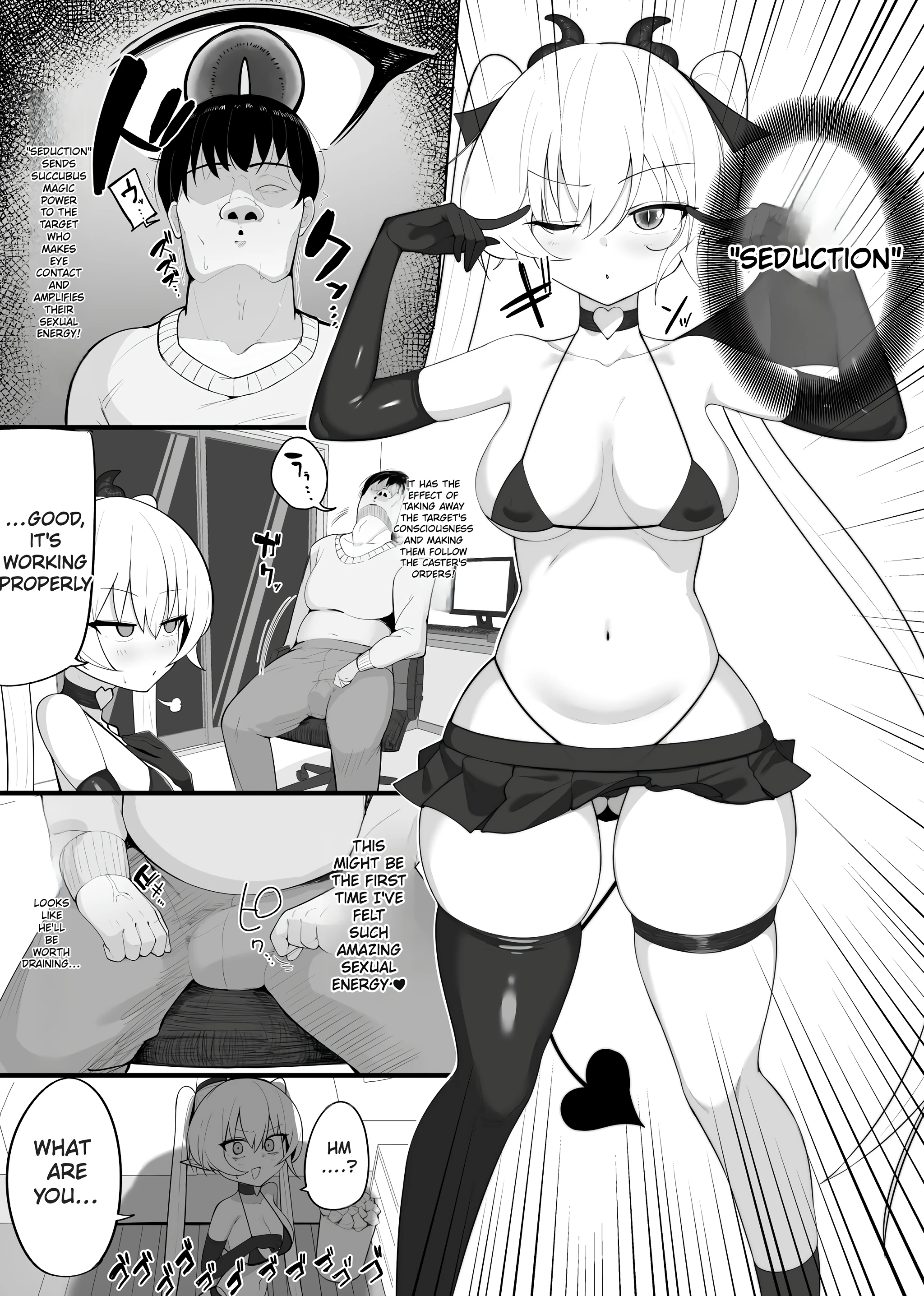 Become The Succubus's Prey! porn comic picture 7