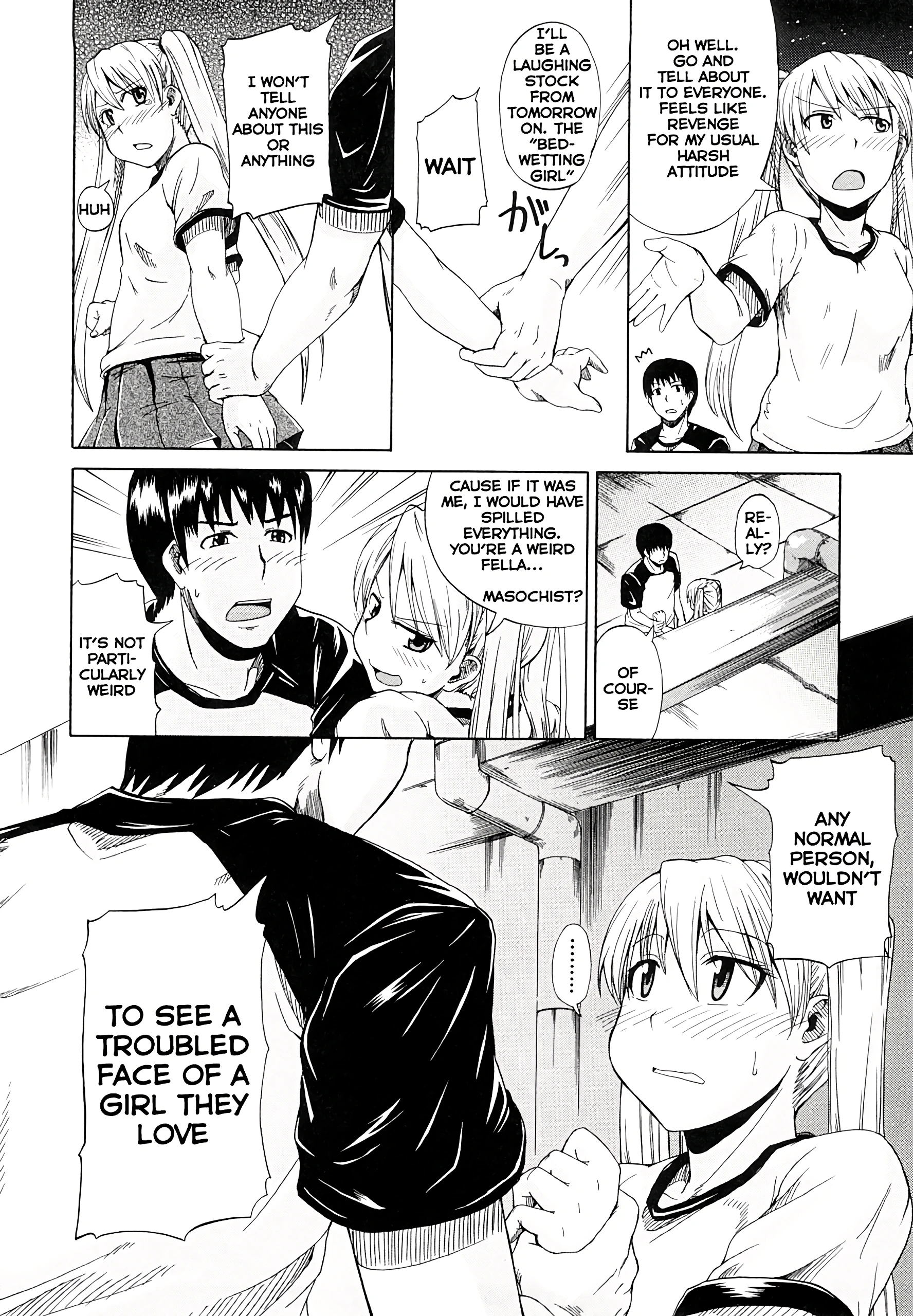 Bed-wetting and Honesty porn comic picture 8