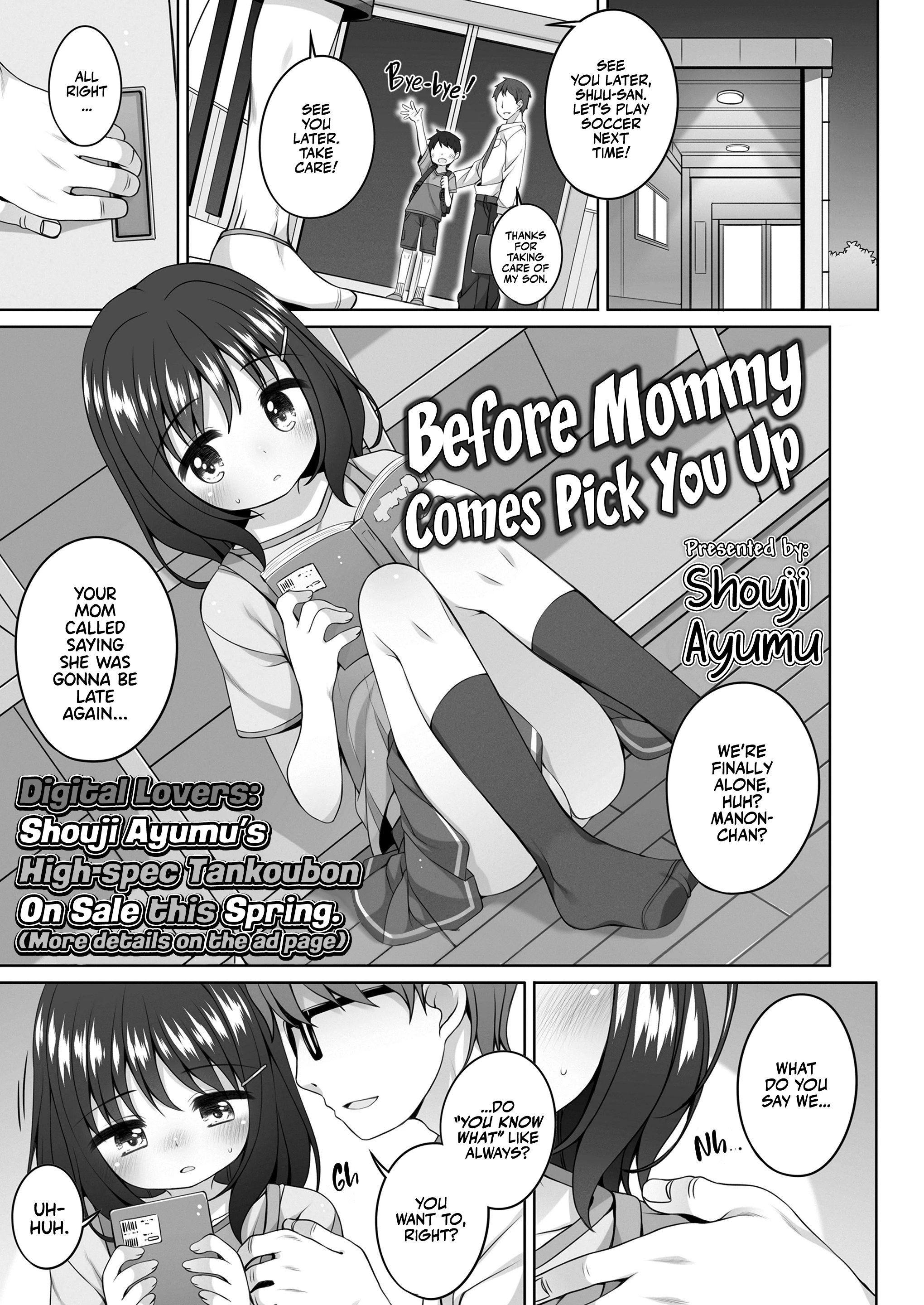 Before Mommy Comes Pick you Up! porn comic picture 1