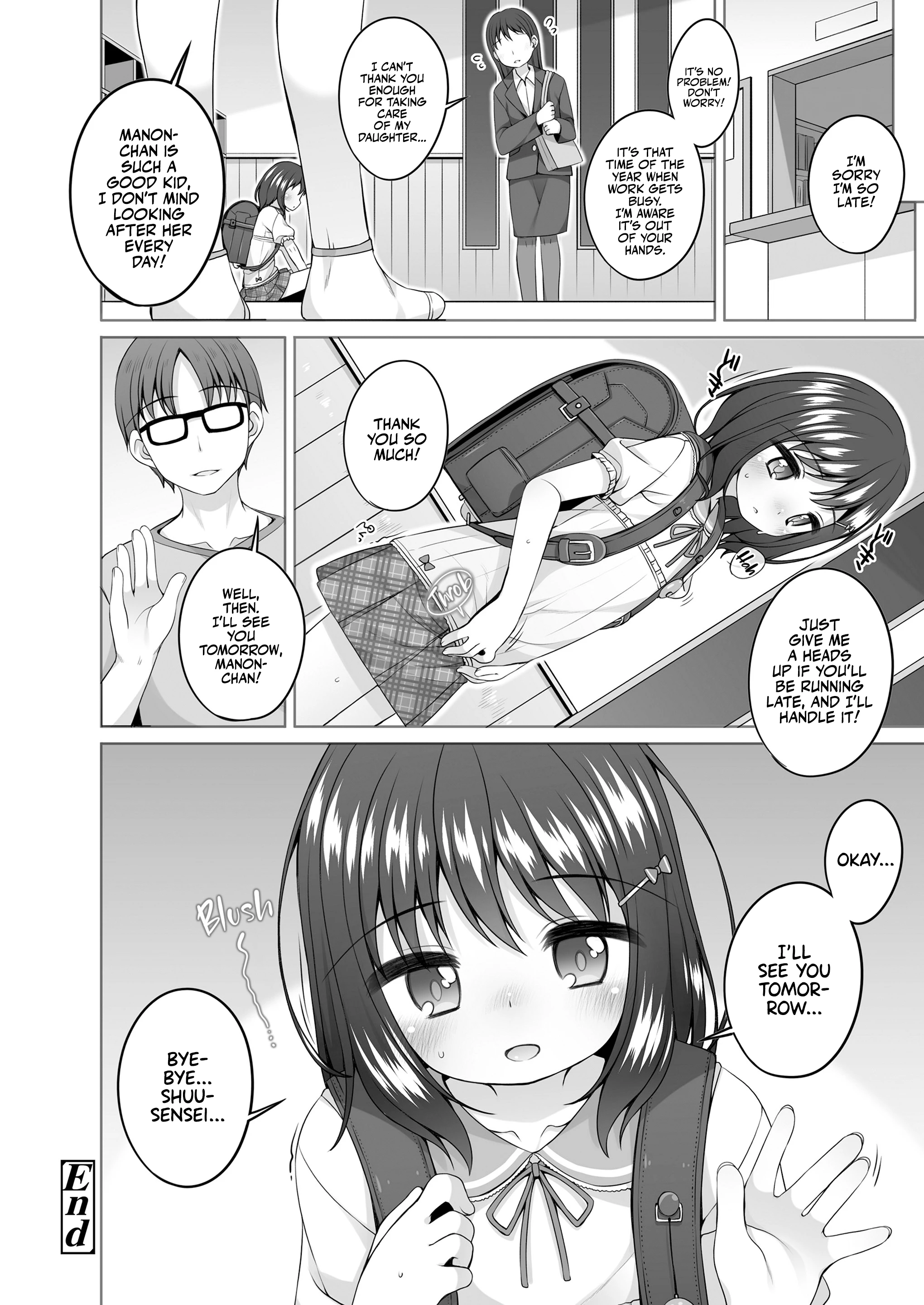 Before Mommy Comes Pick you Up! porn comic picture 24